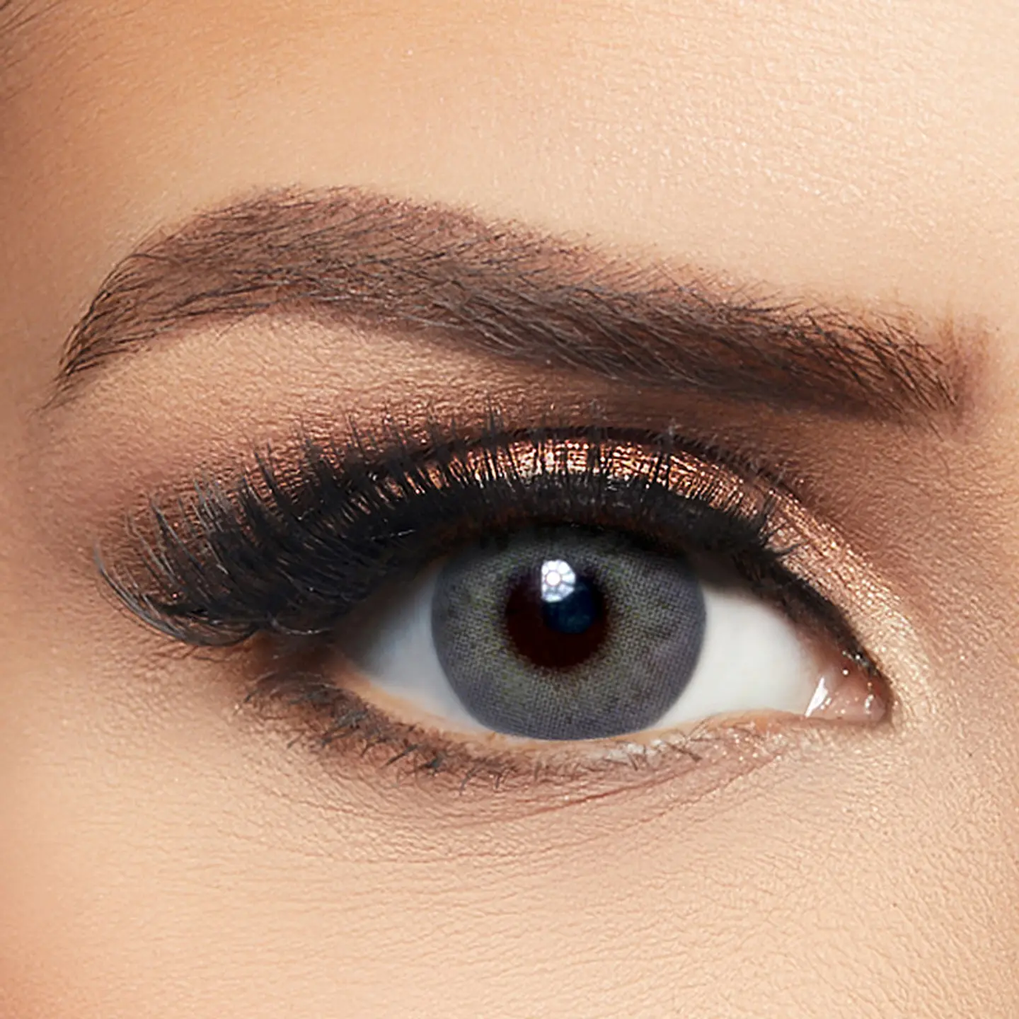 Sage Gray Colored Contact Lenses By Layala  Pack Of 2