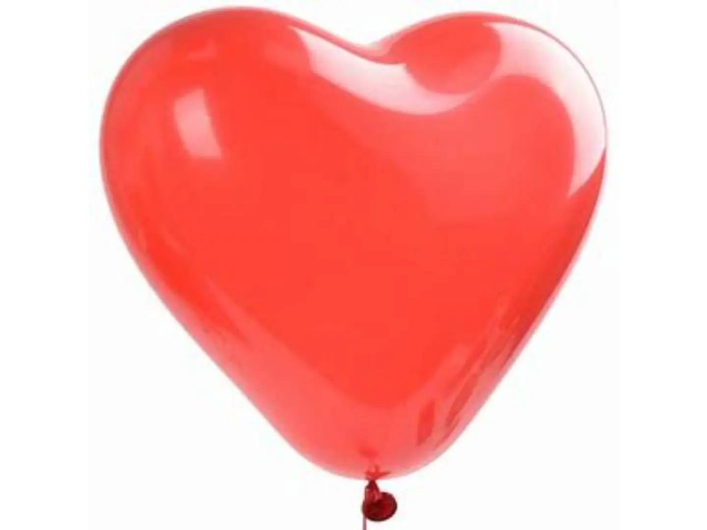 Latex Heart Shaped Balloon (Red)