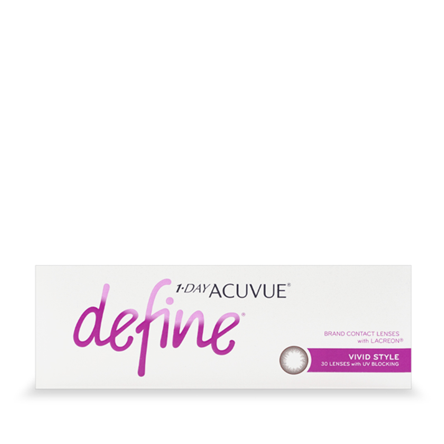 Acuvue 1 Day Pack Of 30 Define Vivid Style Contact Lenses