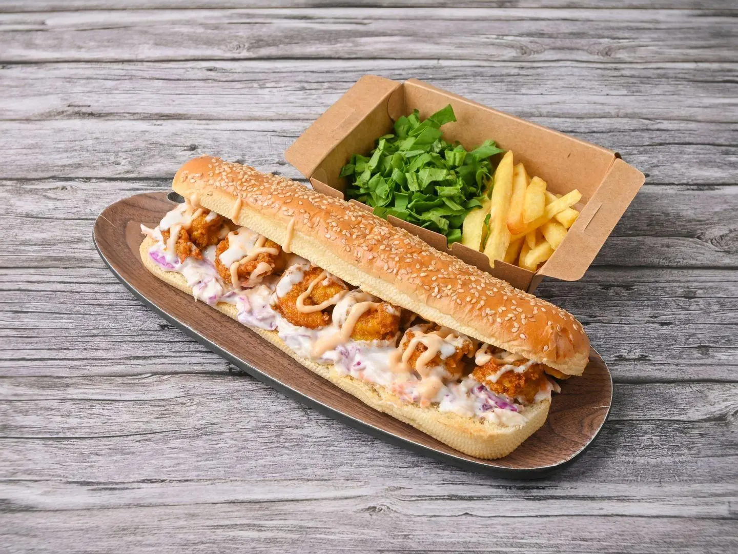 Big Shrimp Sandwich