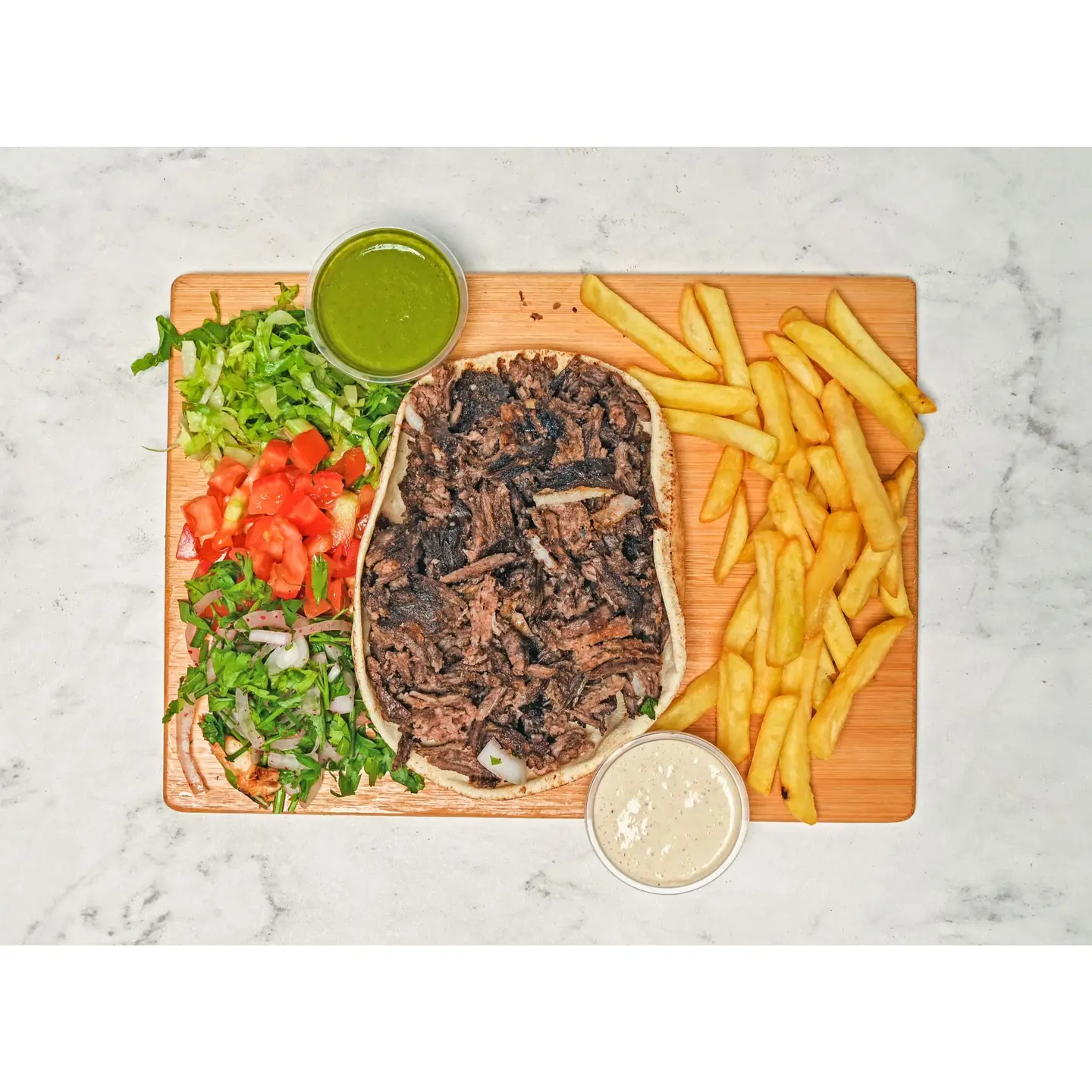 Meat Shawarma Plate