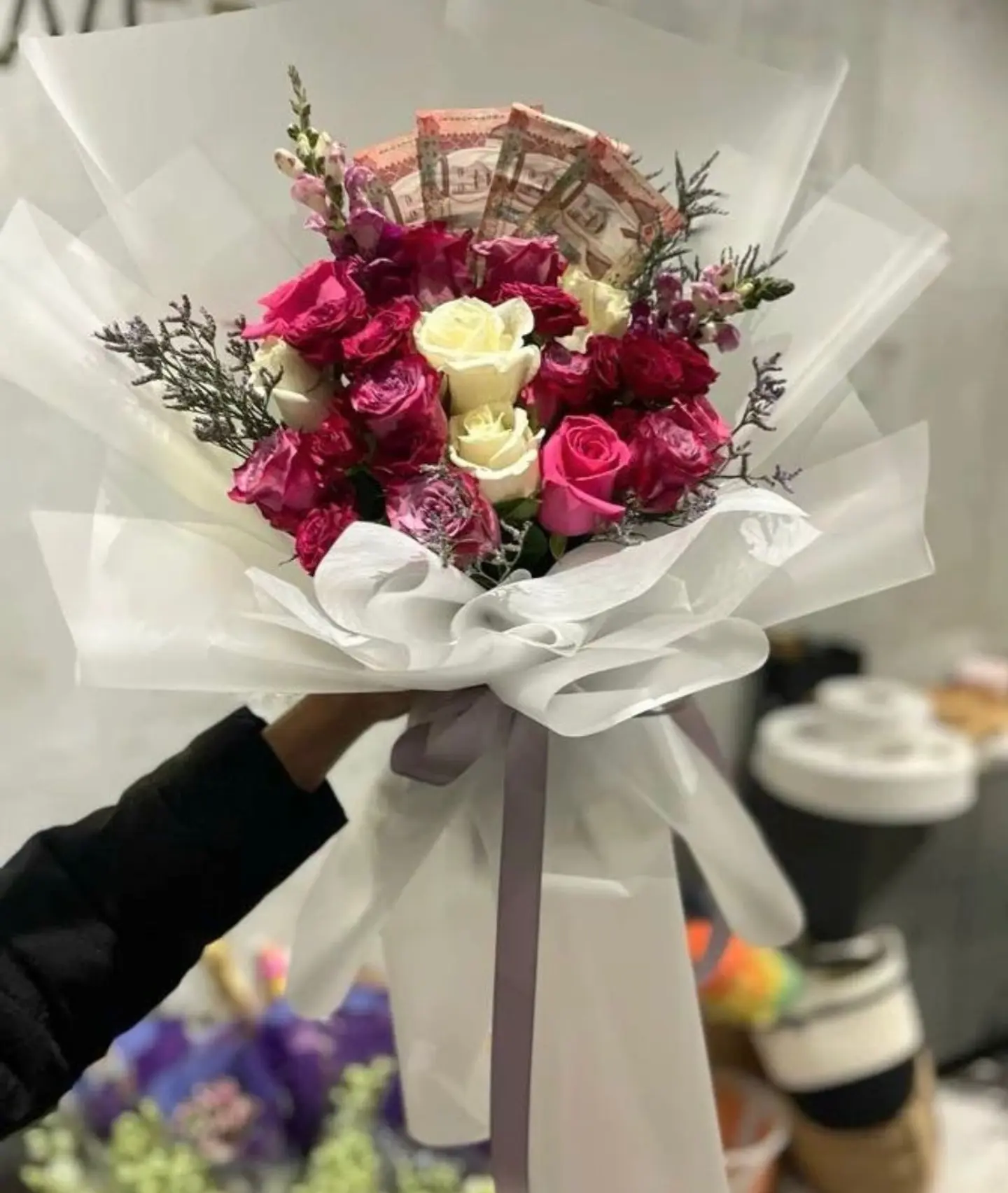 بوكيه ورد خزامى 4