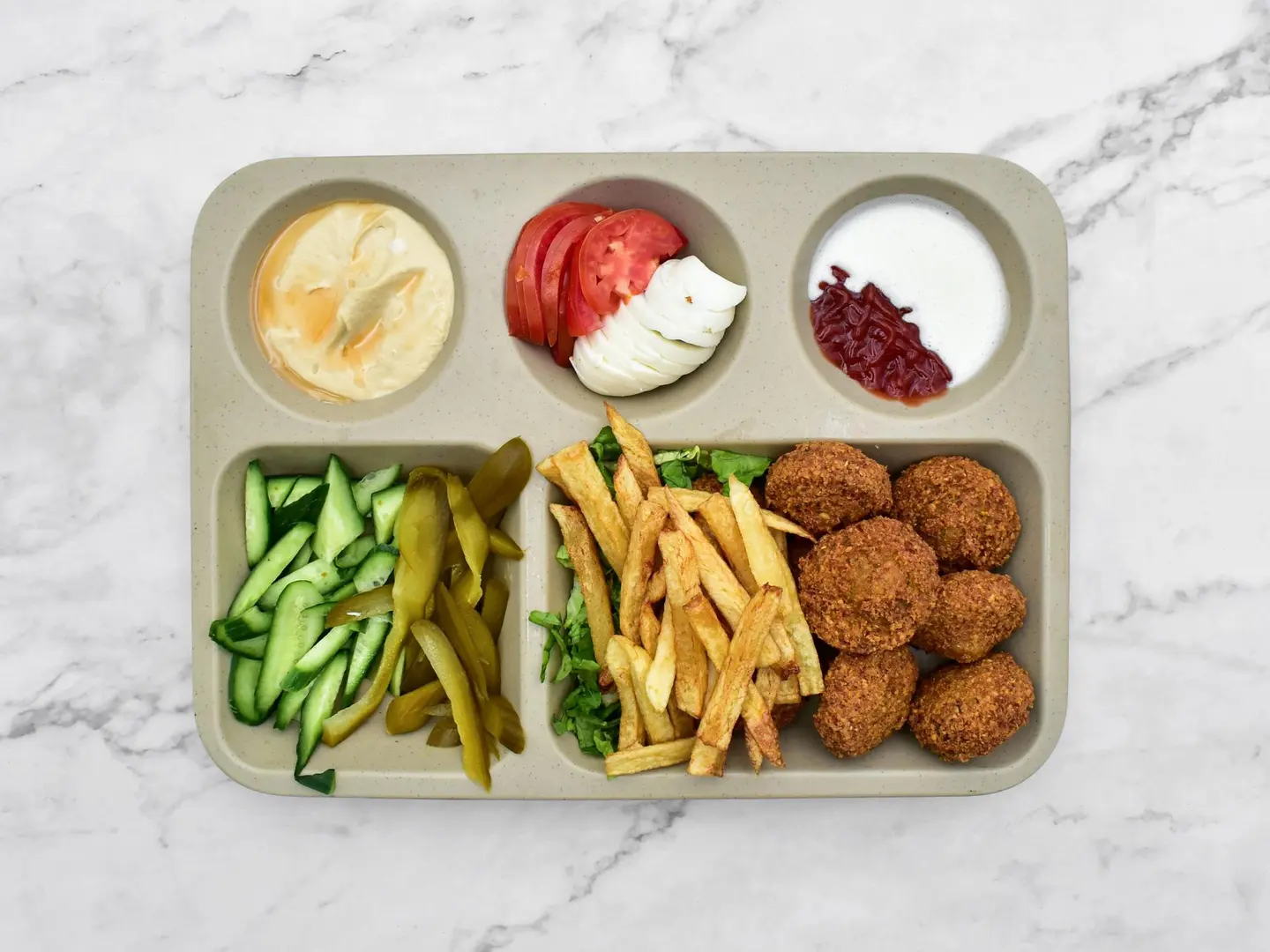 Large Falafel Plate