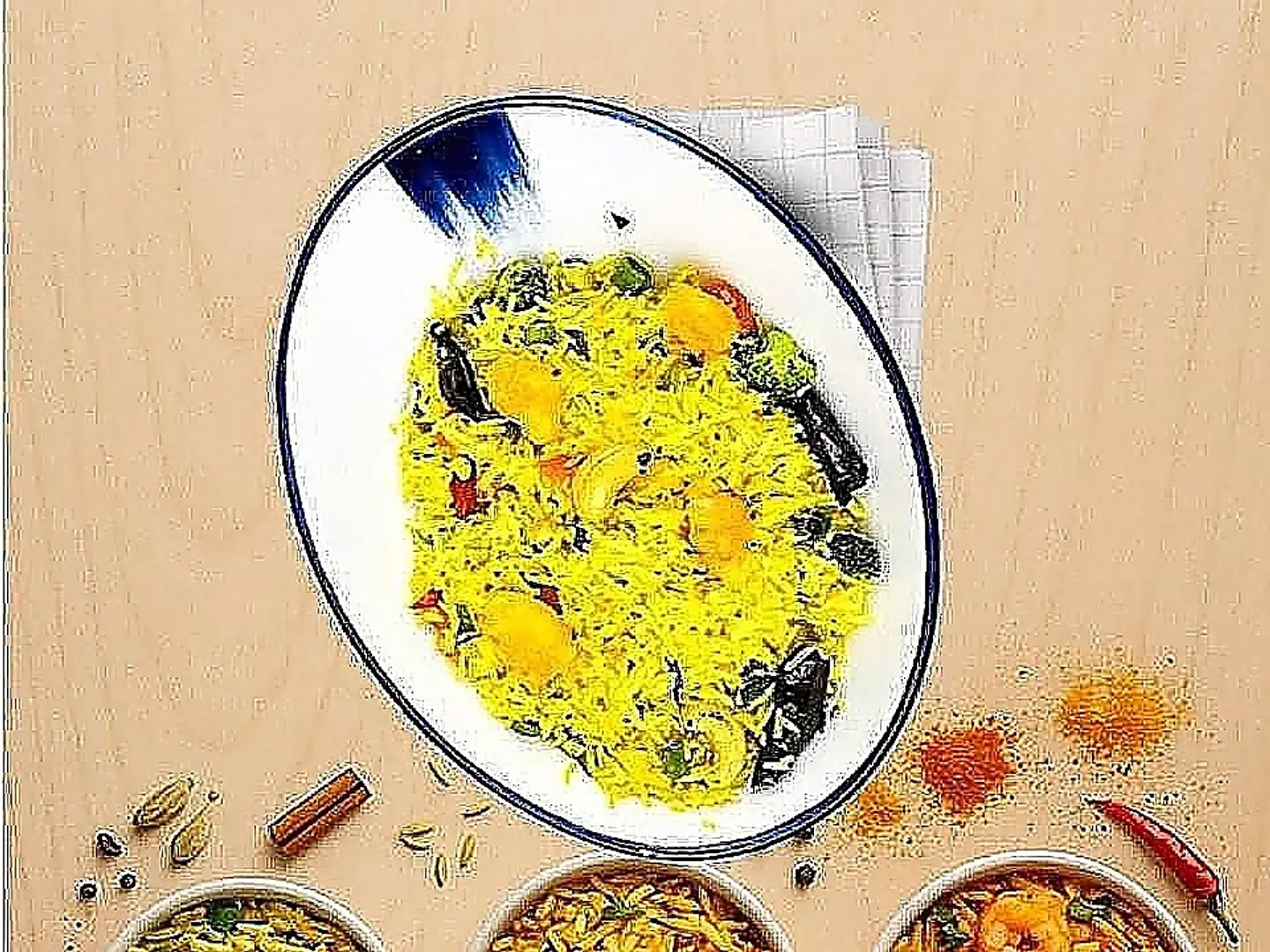 Singapore Shrimp Fried Rice