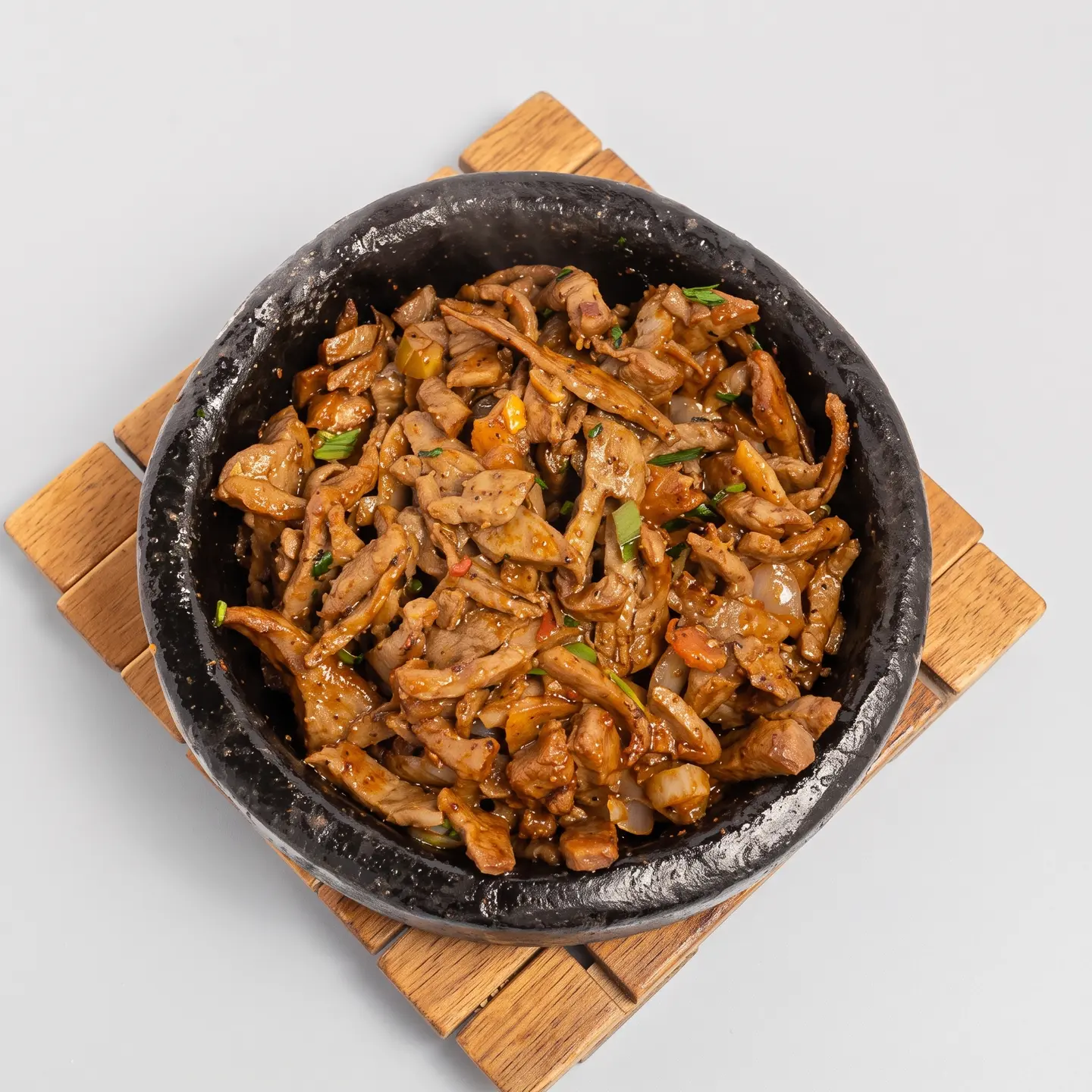 Clay Pot Meat Mgalgal With Creamy Cheese