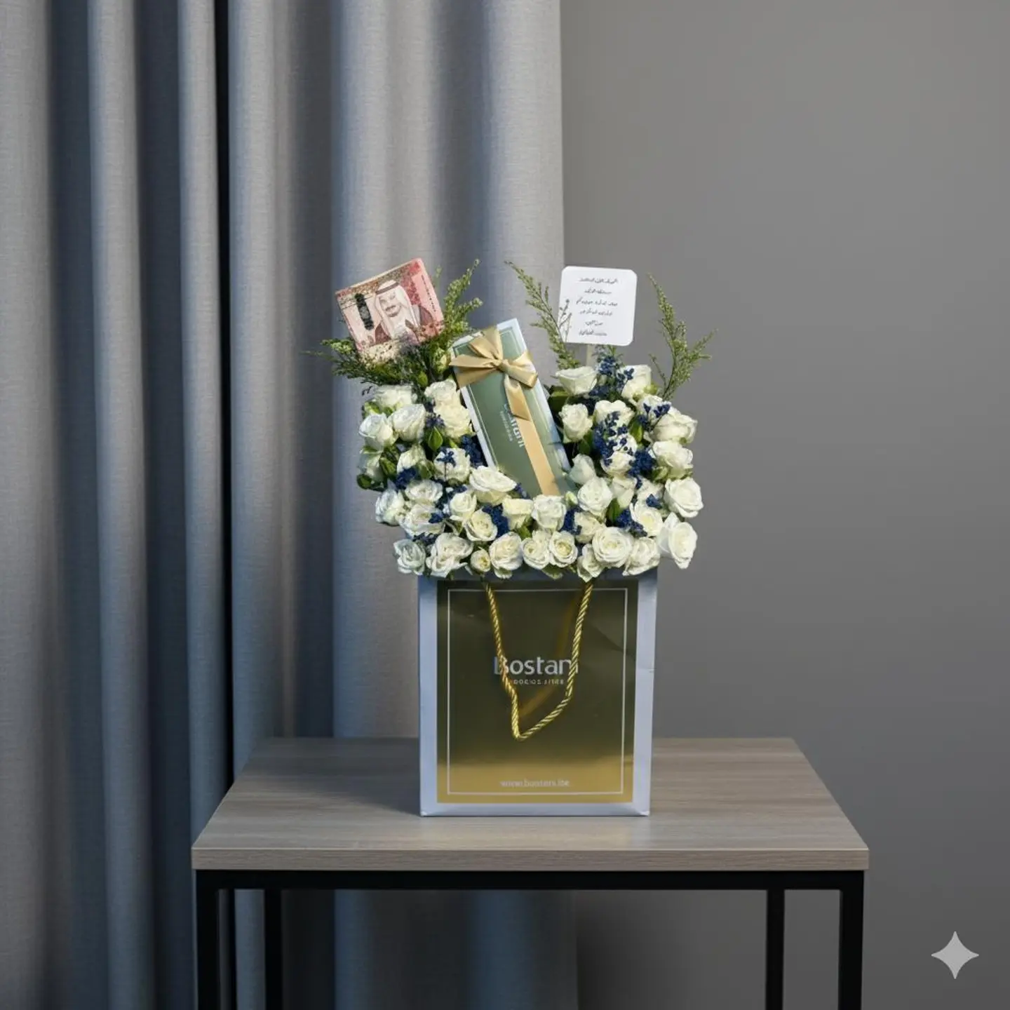 ورد مع بستاني 3