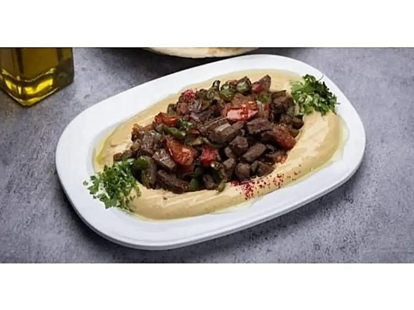 Liver With Hummus