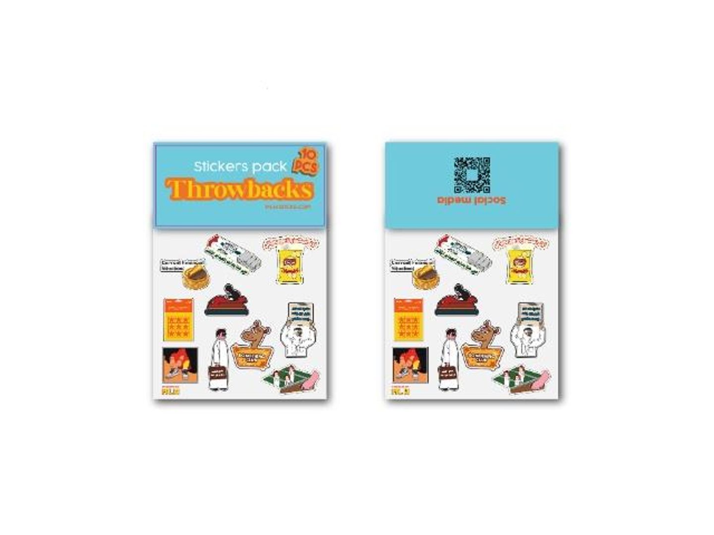 Throwbacks Stickers Pack