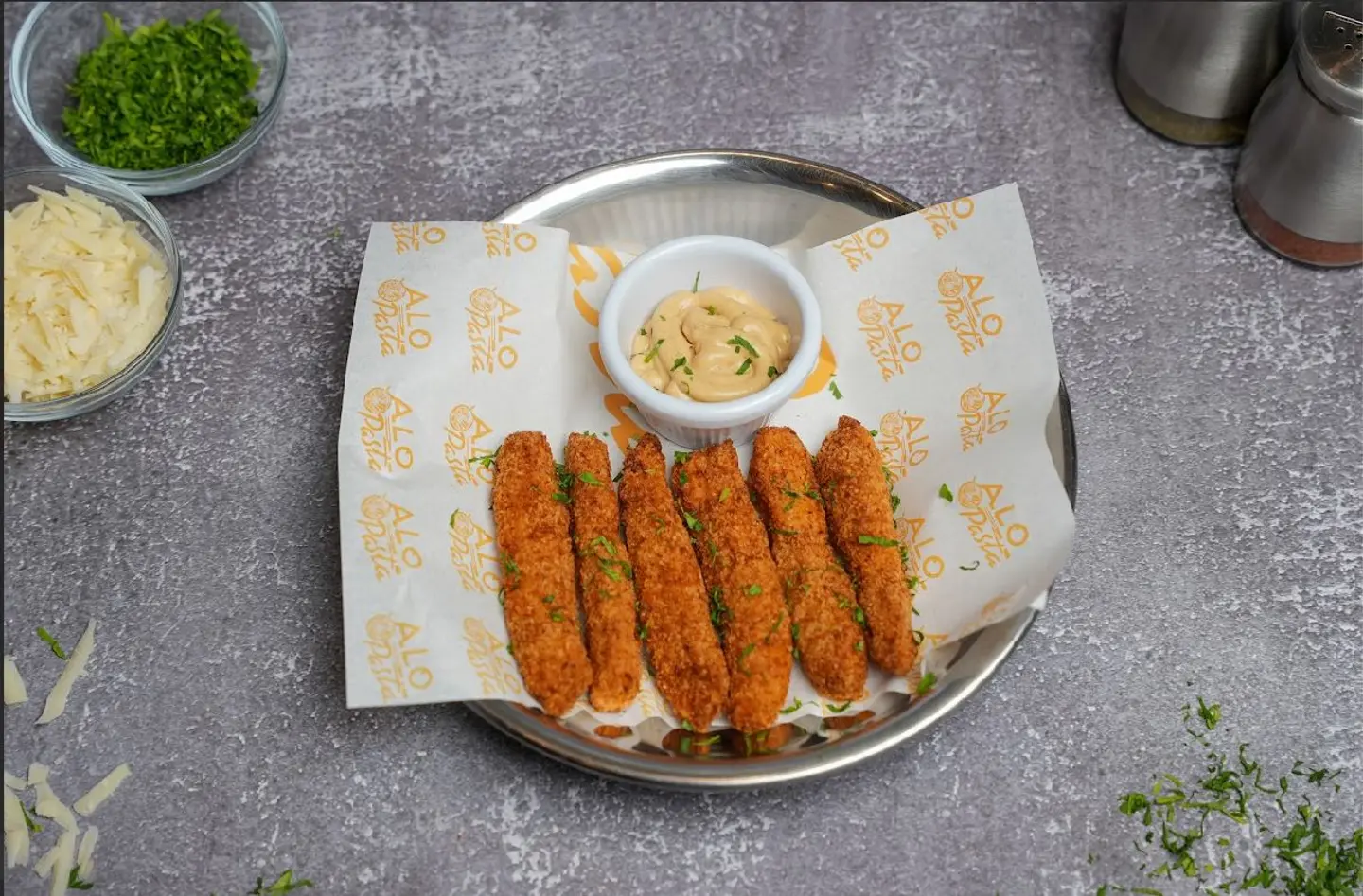 أصابع الدجاج