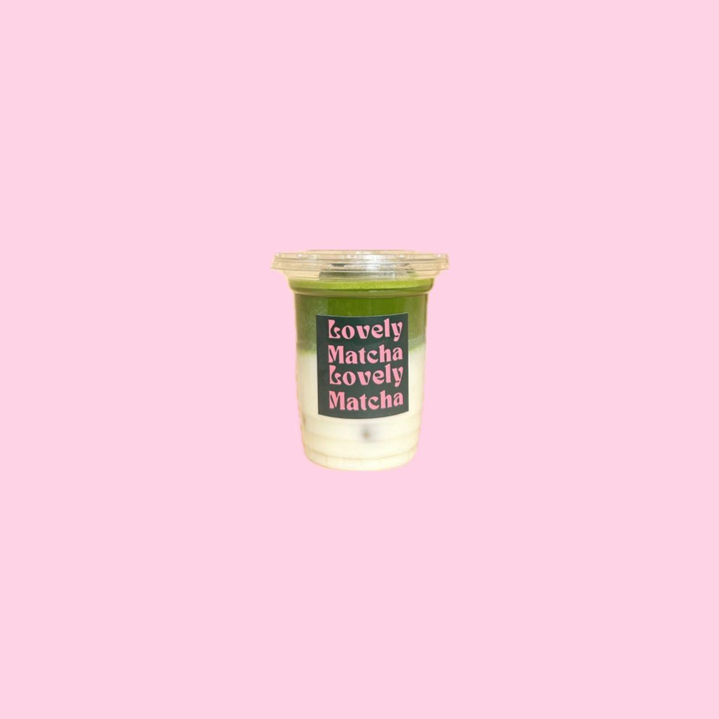 Iced Vanilla Matcha Latte