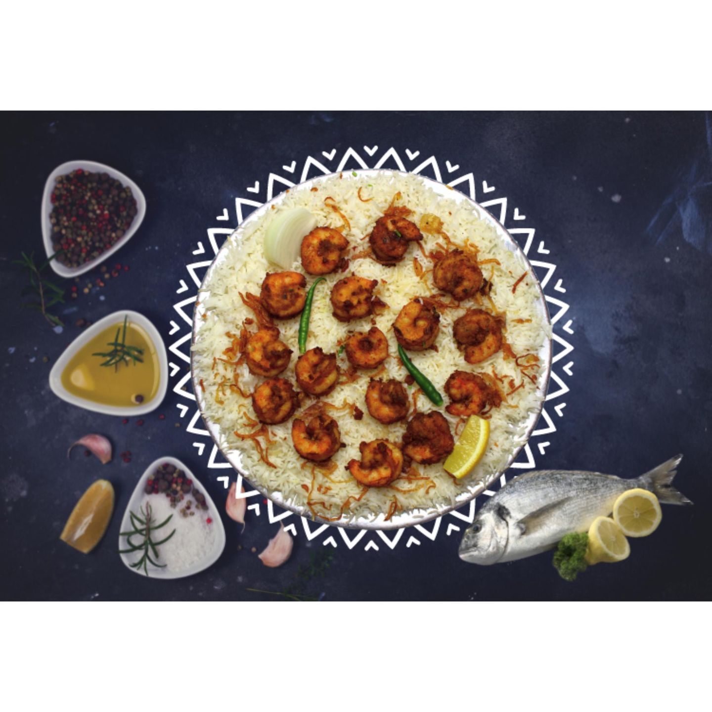 Fried Shrimp Meal - White Rice
