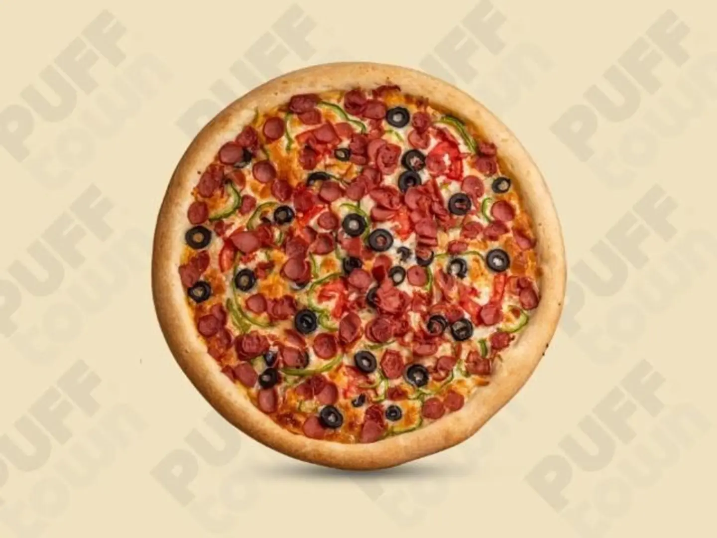 بيتزا نقانق