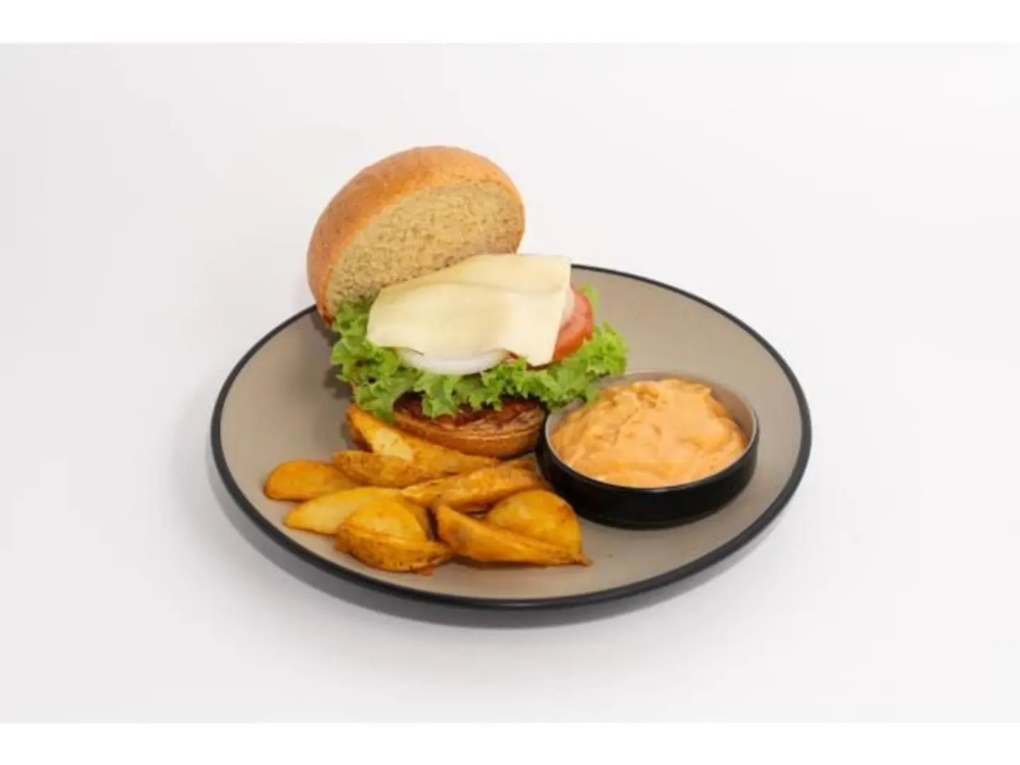 Chicken Burger With 100g Fries