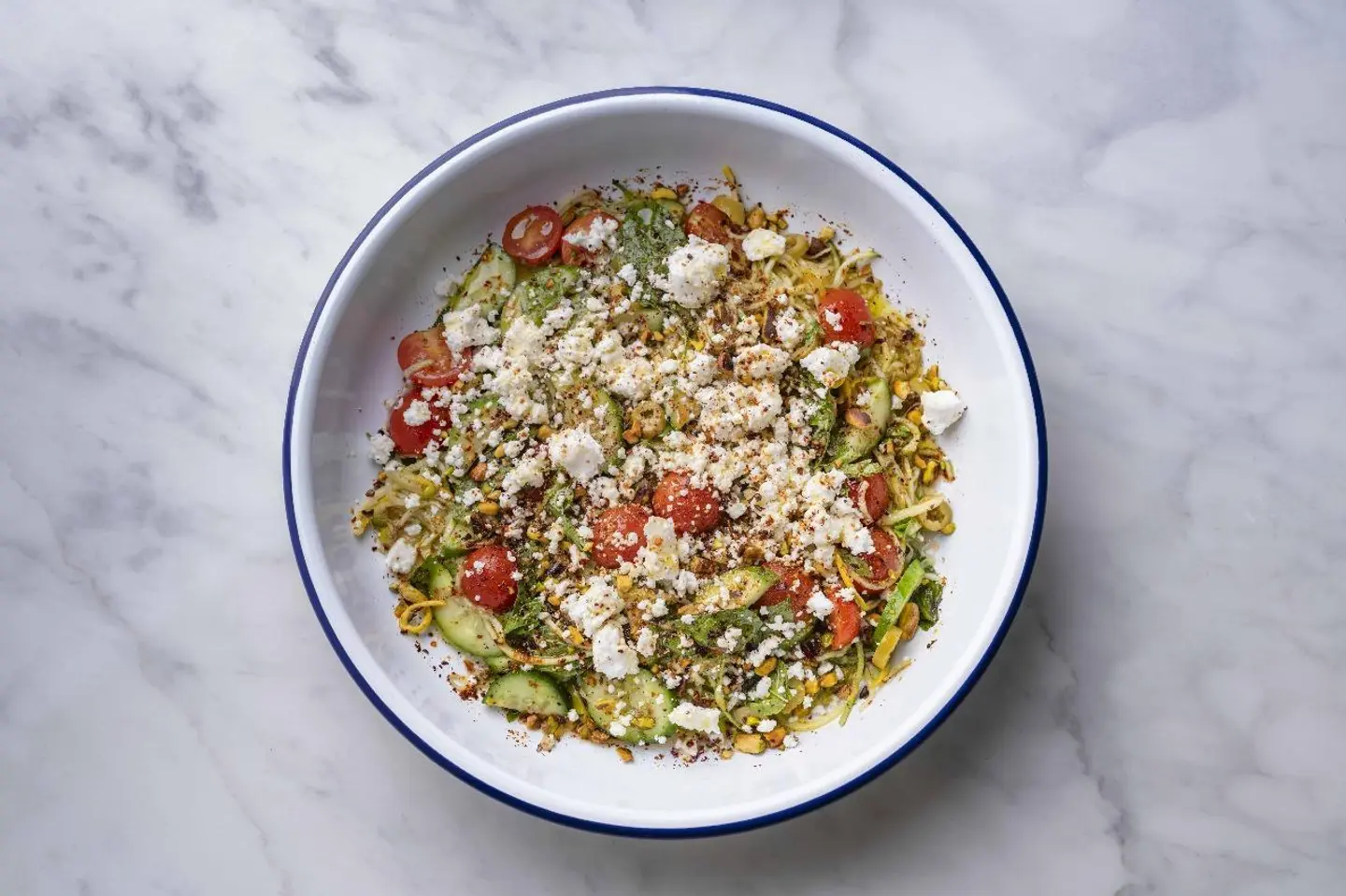 Greek Zucchini Salad