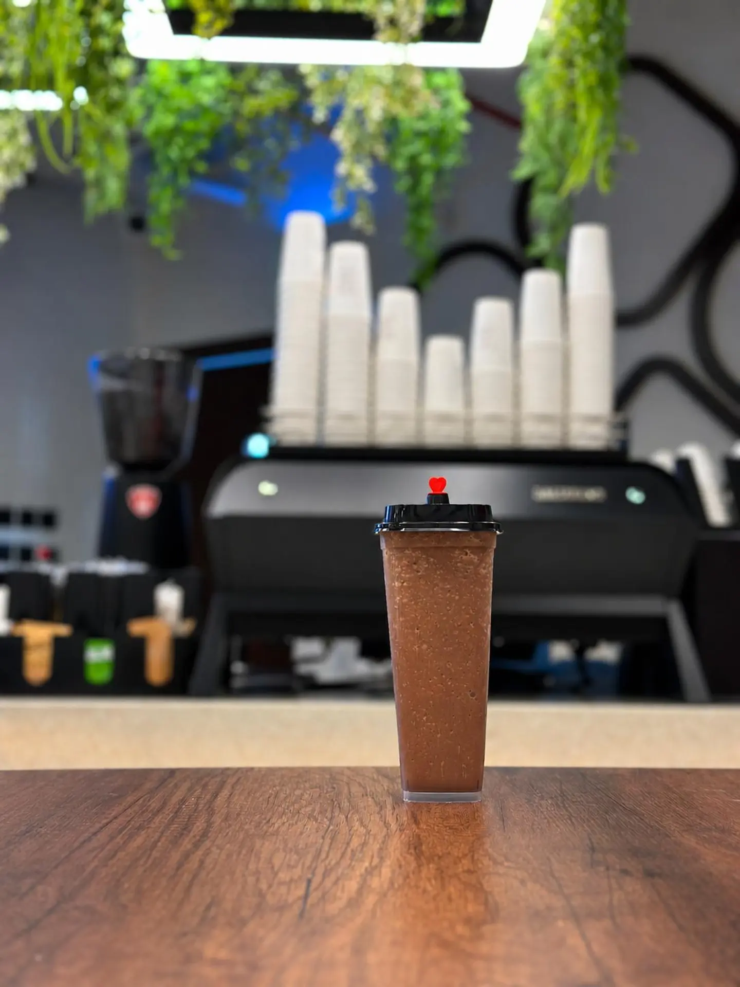 Blended Ice Mocha 16 Oz