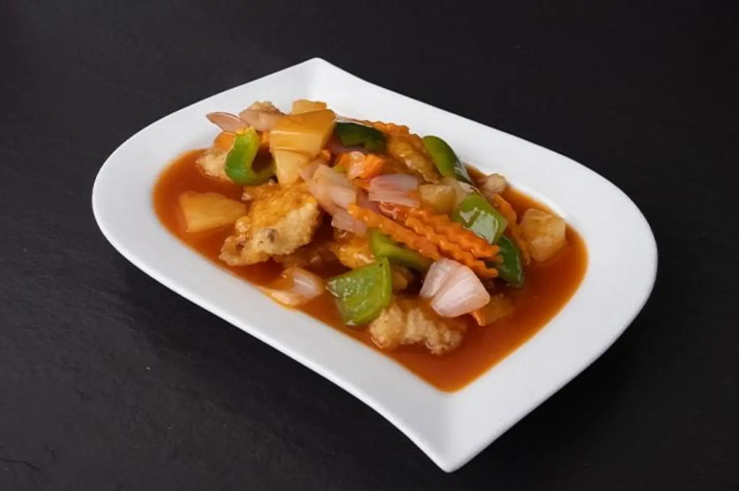 سمك حامض حلو