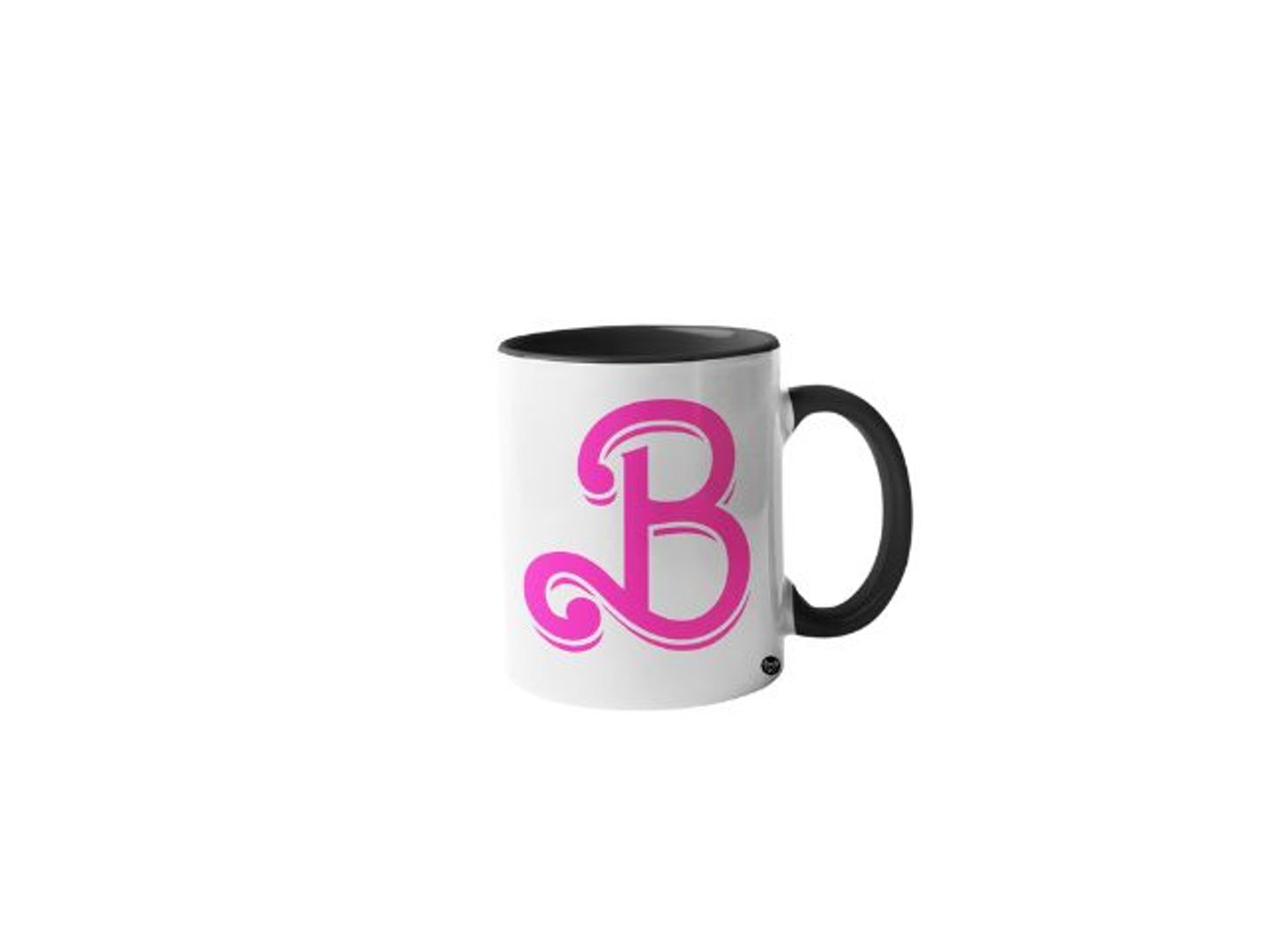 Barbie Letter Mug Black