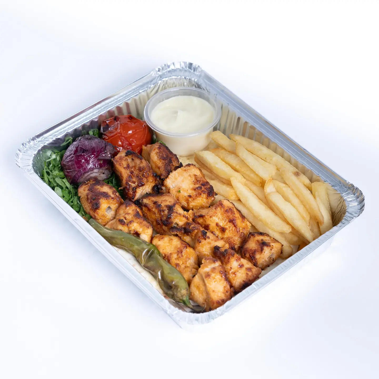 صحن شيش طاووق