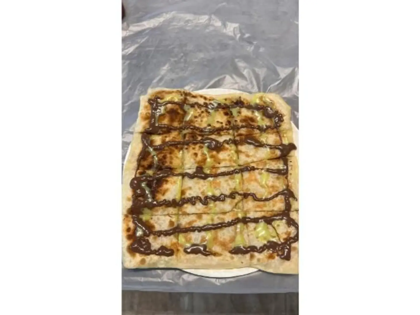 مطبق حلو نوتيلا موز