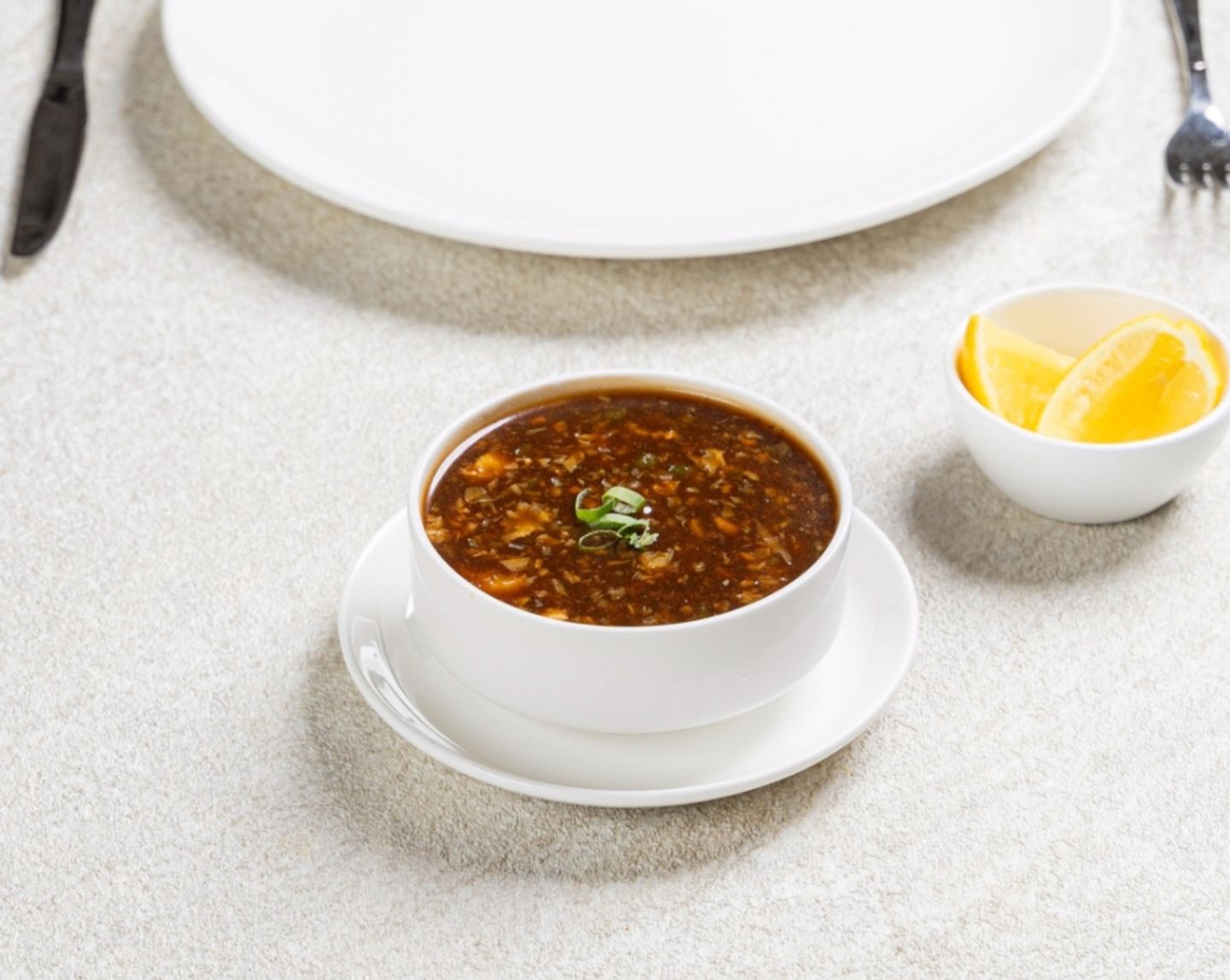 Hot And Sour Shrimp Soup