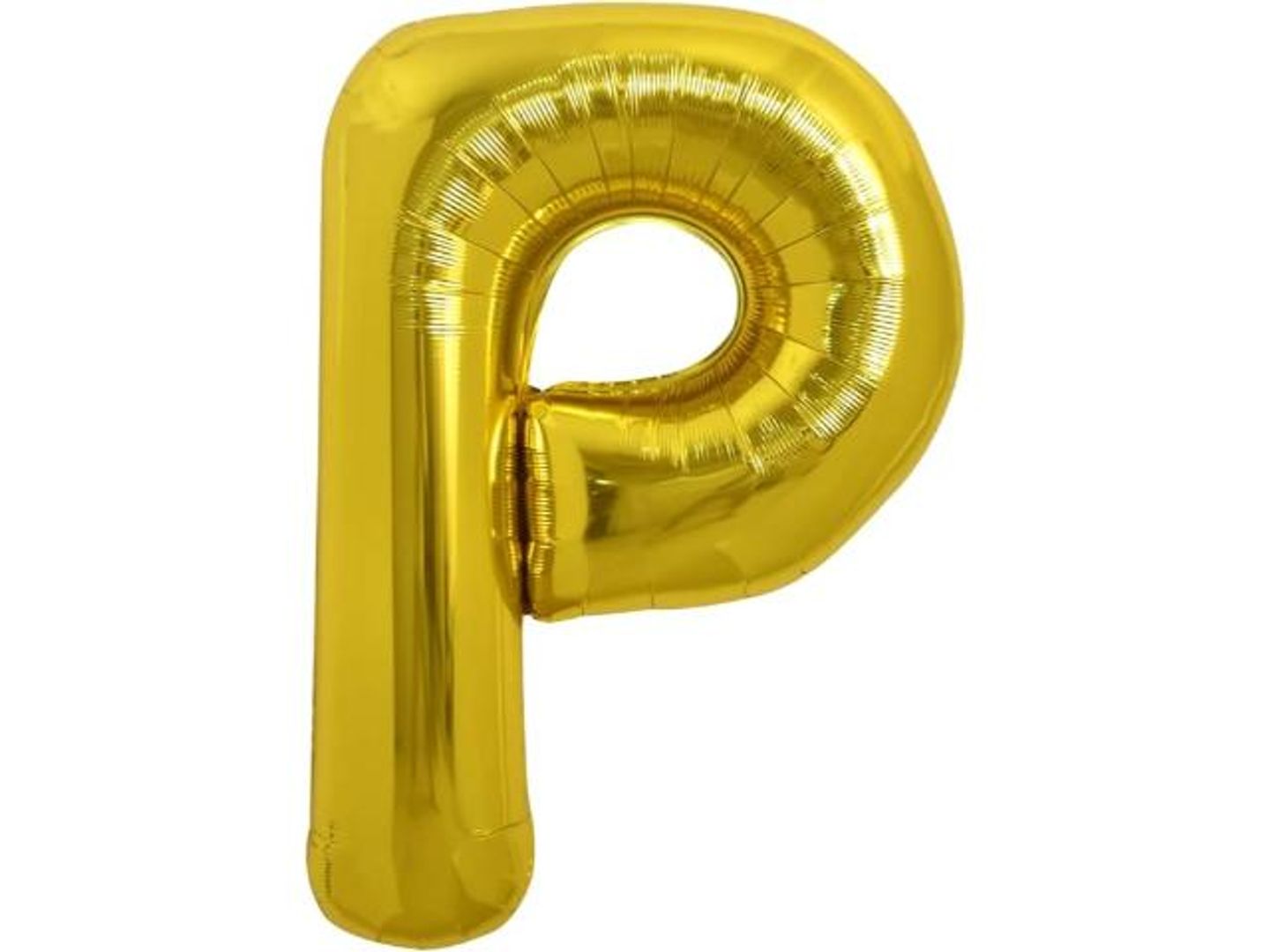 حرف P ذهبي