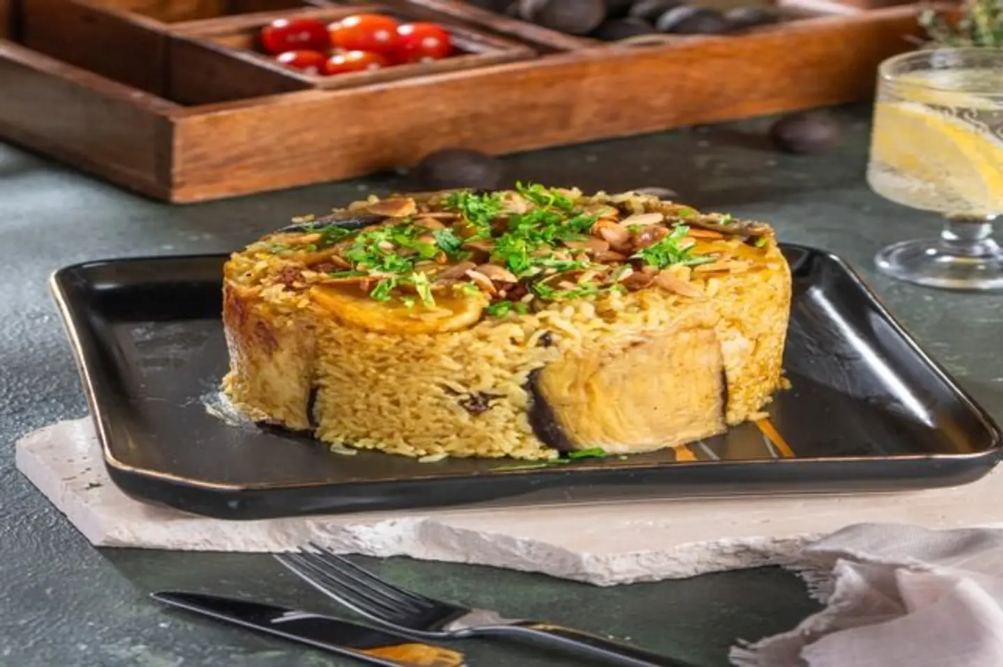 دبل مقلوبة دجاج