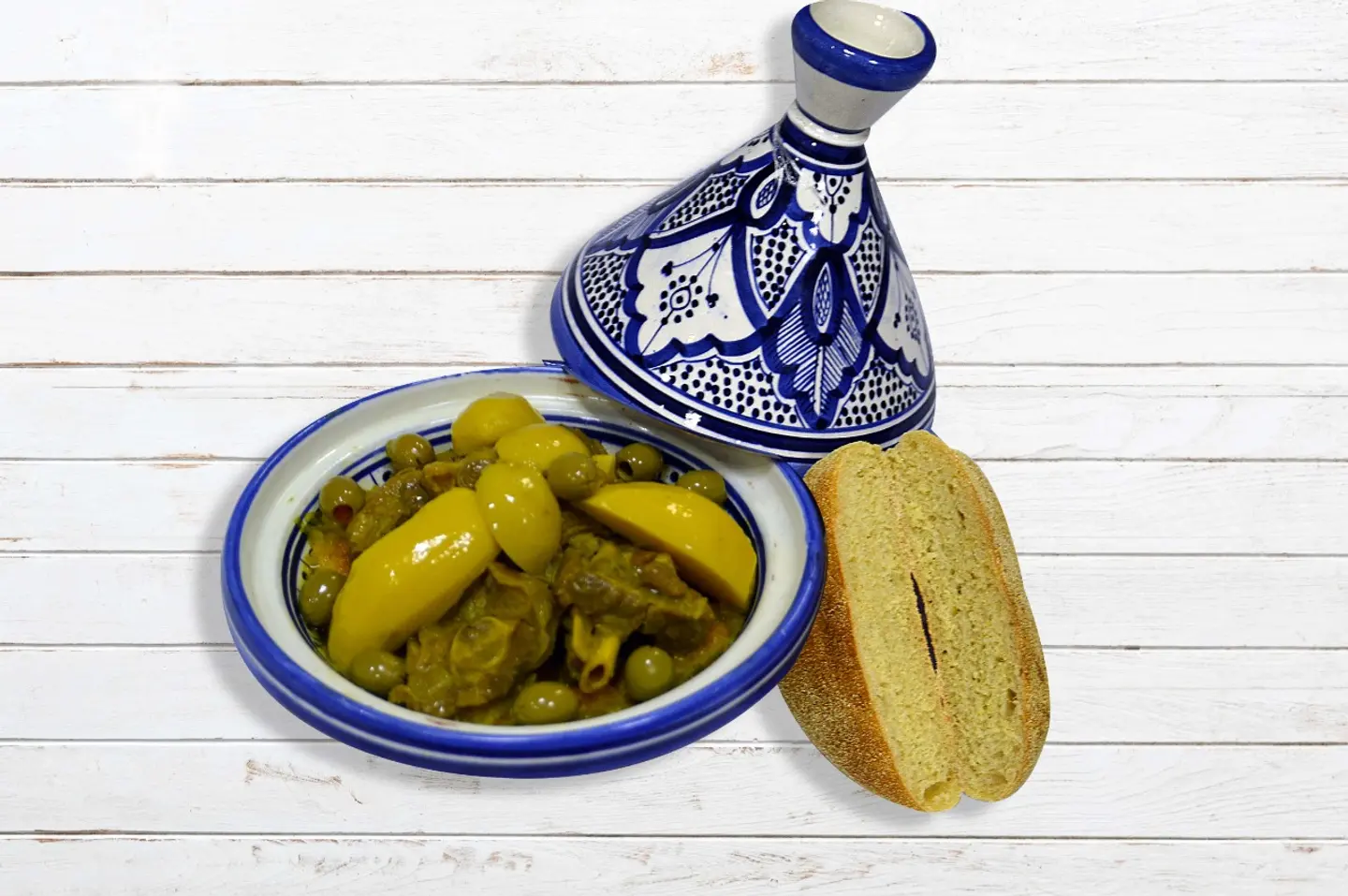 طاجن لحم غنم مع الخضار موسمي وبطاطس