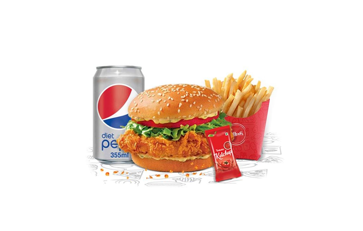 Signature Zinger Chicken Burger