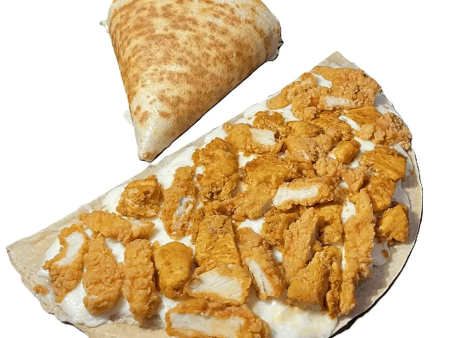 Charcoal Grilled Chicken Breast Crepe