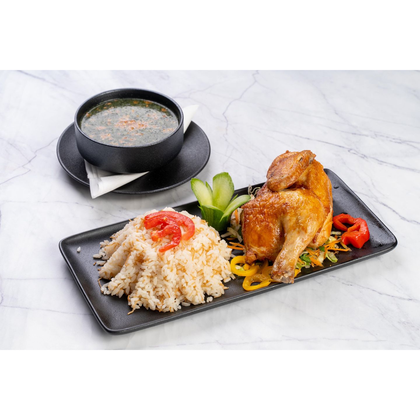 Mulukhiyah With Chicken