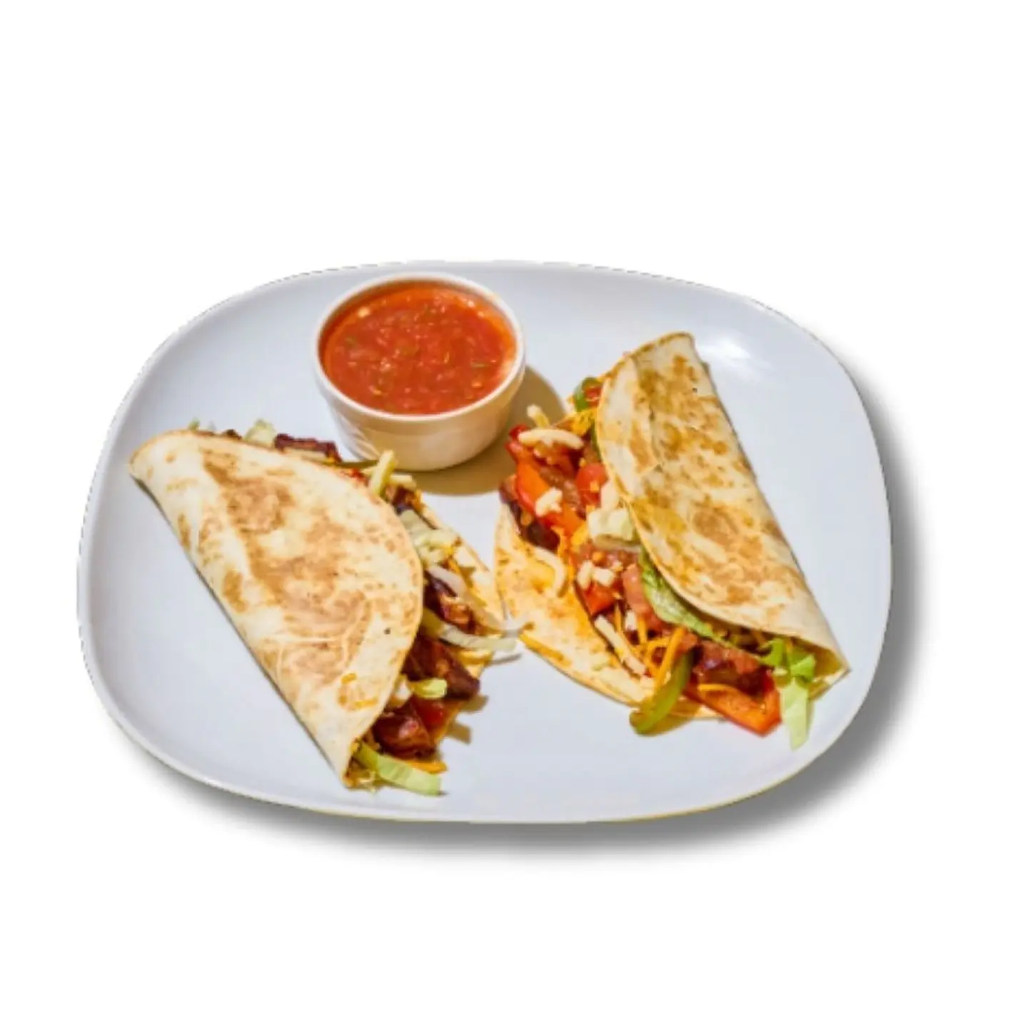 تاكو ستيك طري مشوي على اللهب