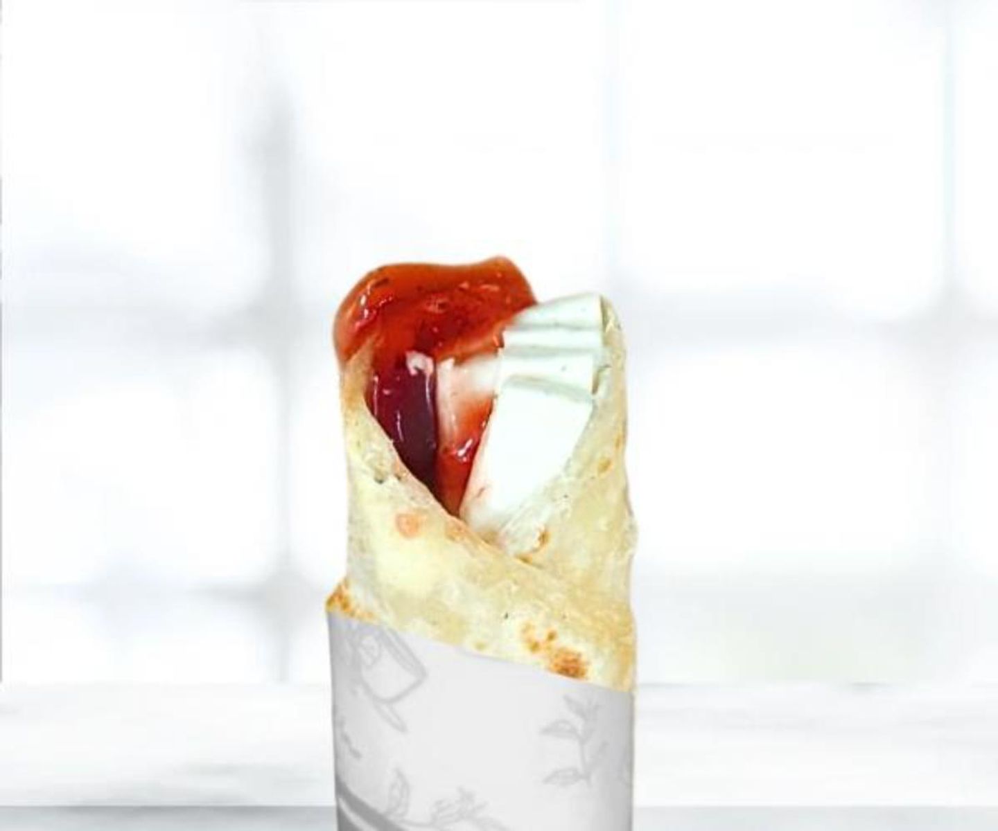 Halloumi Sandwich With Jam