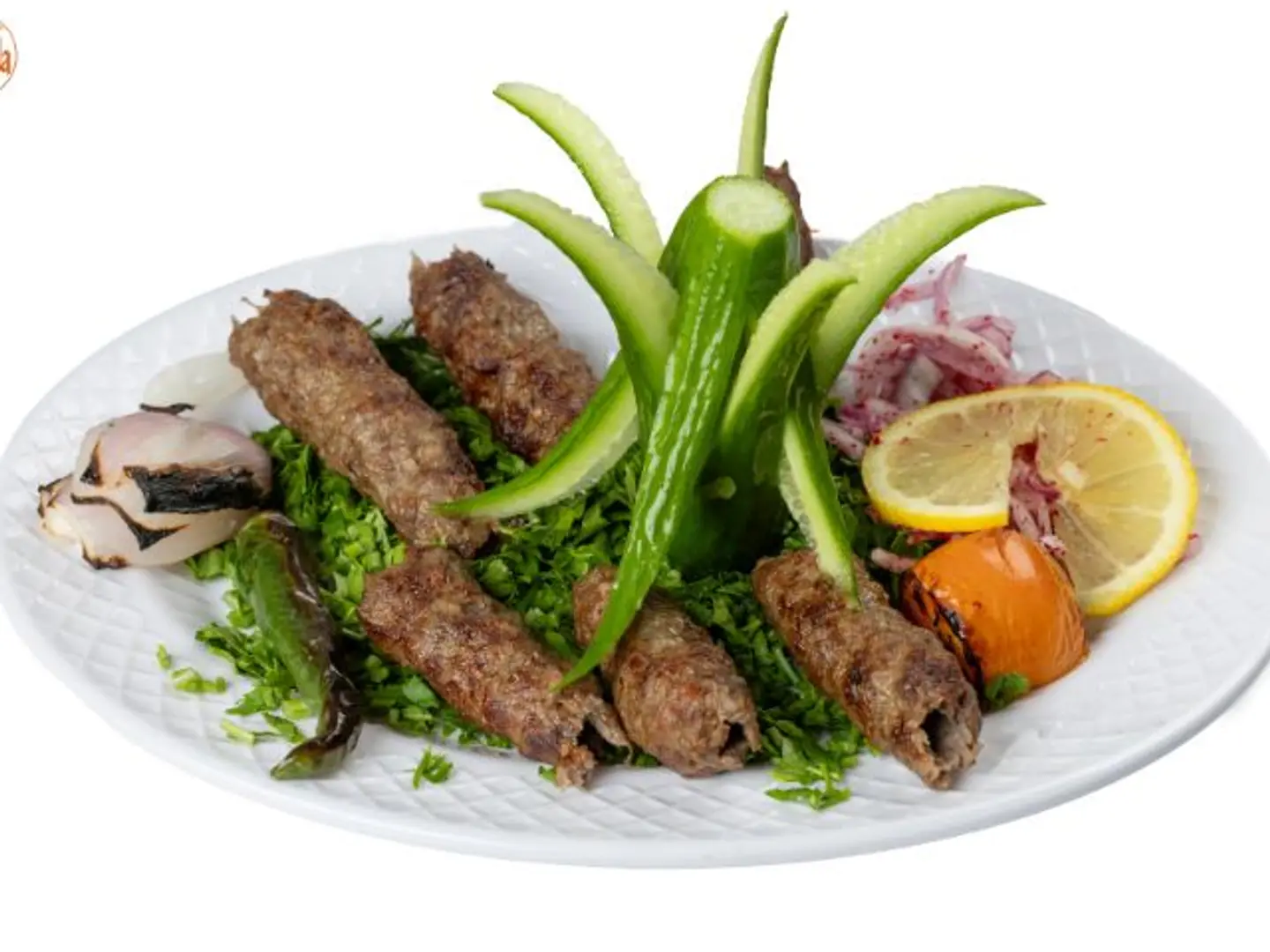 A Quarter Of A Meat Kebab