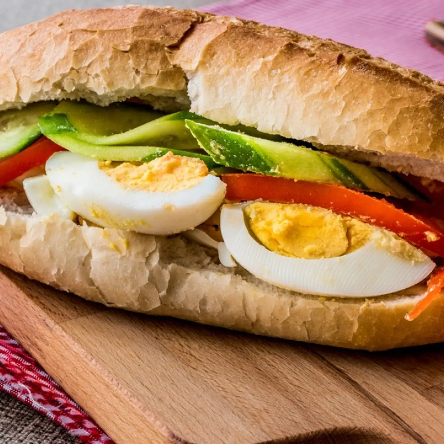 Plain Egg Sandwich