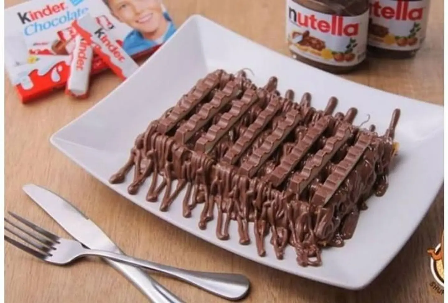 Kinder Waffle