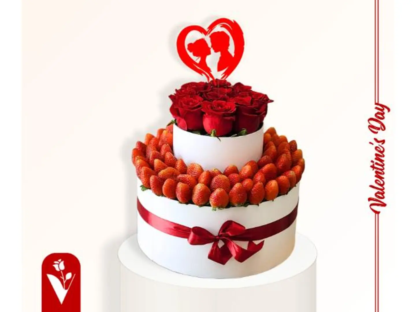 باقة عشق الفراولة