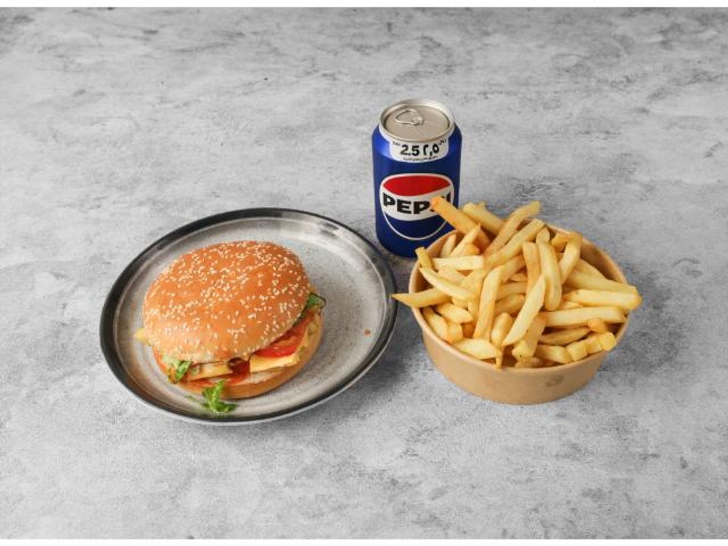 Chicken Burger Meal