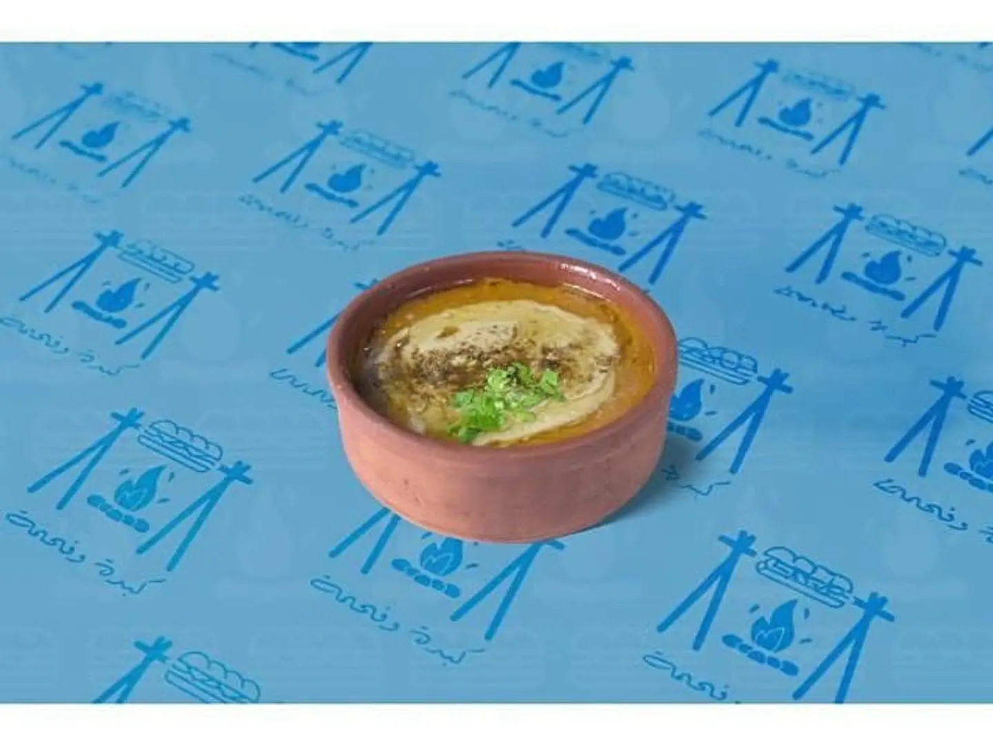 صحن فول كبير