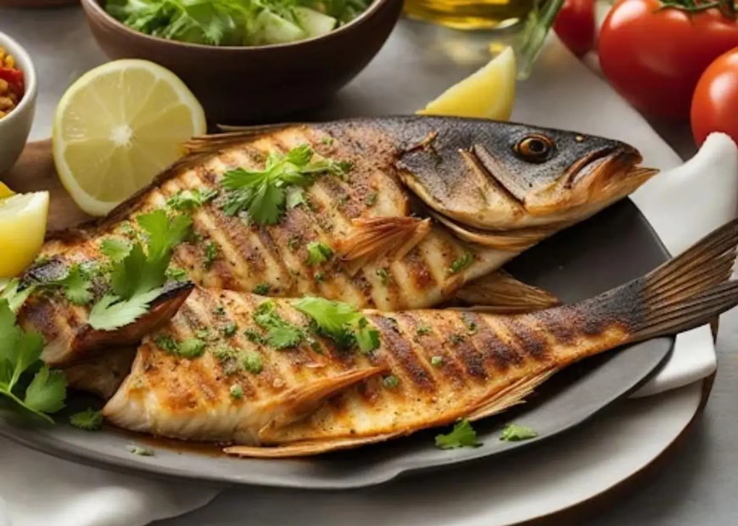 Grilled Hamour Fish