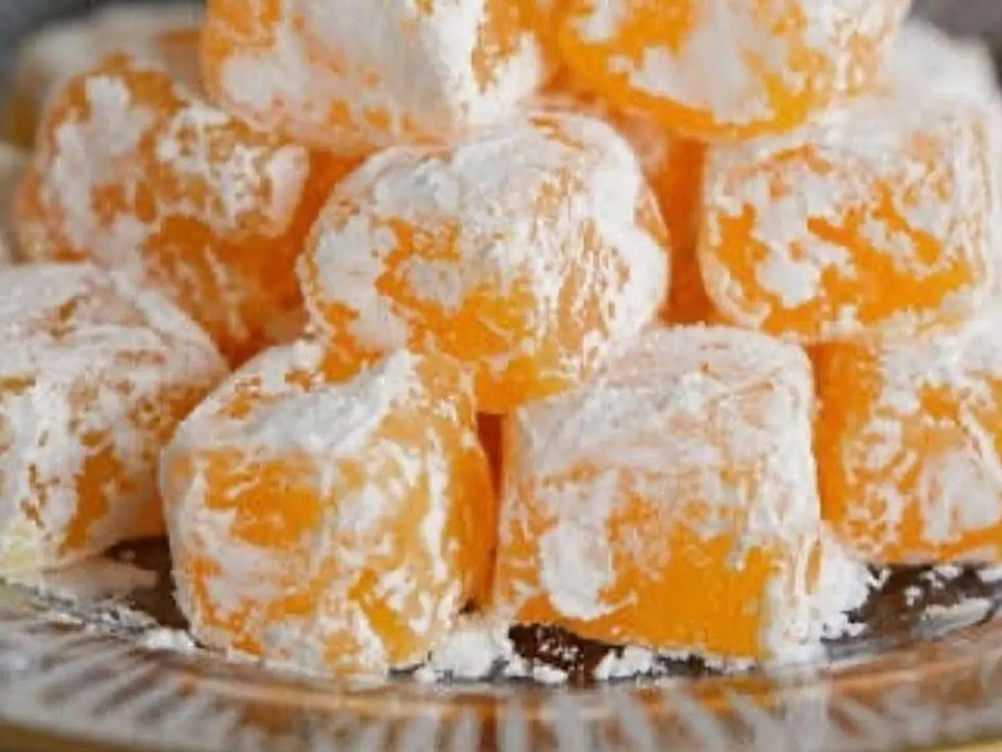 Orange Flavored Turkish Delight