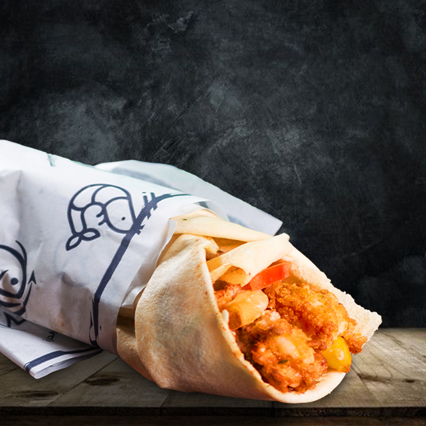 Classic Fried Shrimp Sandwich