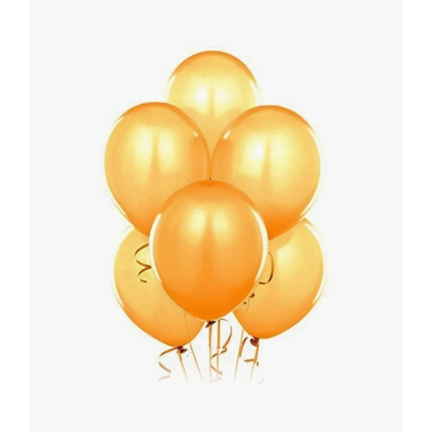 Plain Gold Latex Balloon