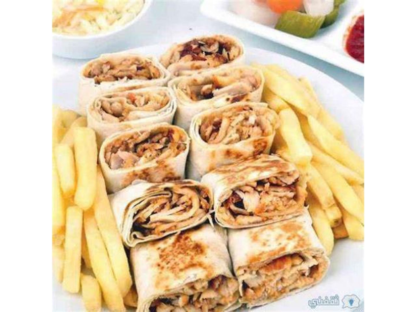 8 Pieces Arabic Shawarma