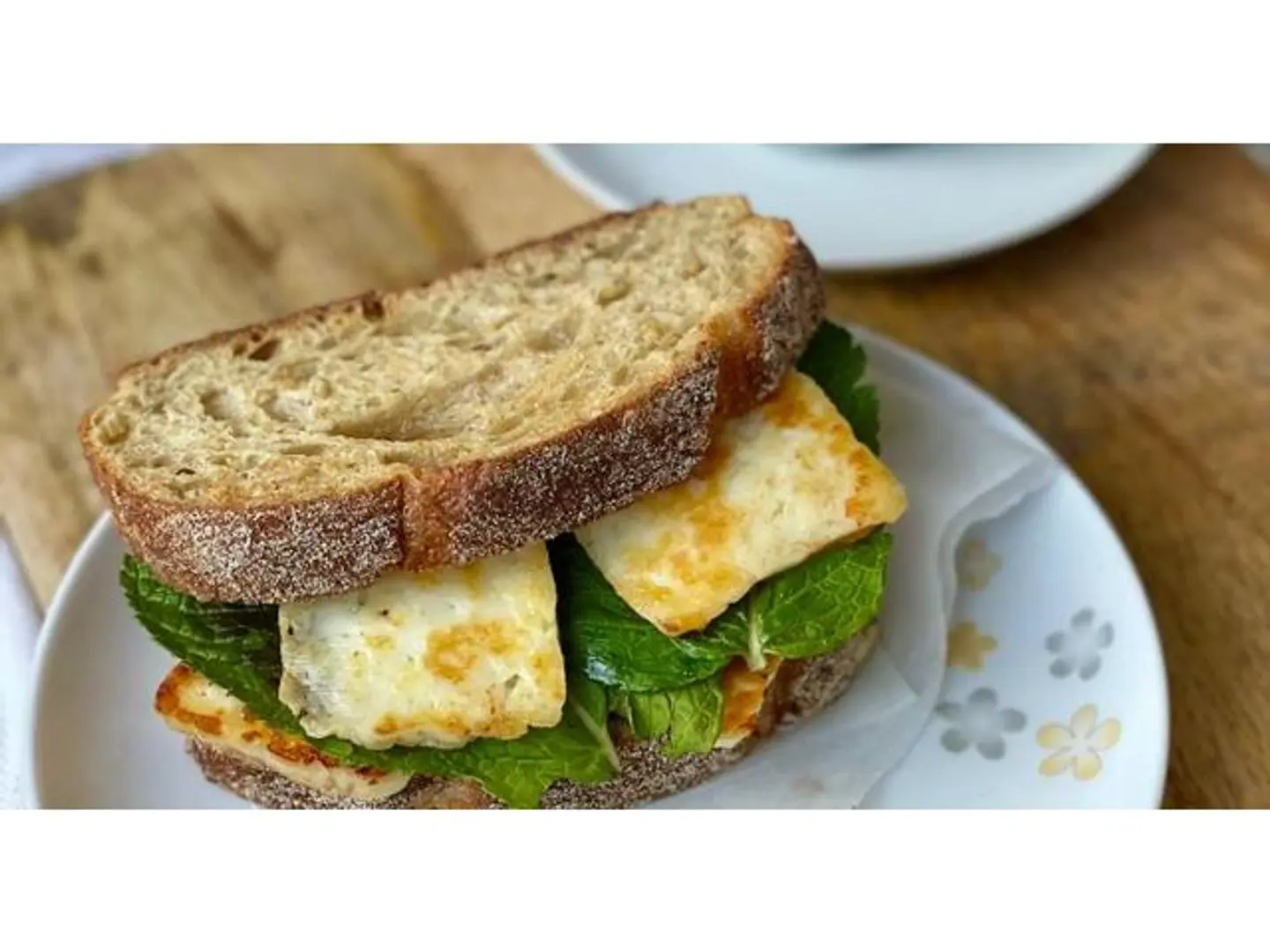 Halloumi Scoop With Ghee