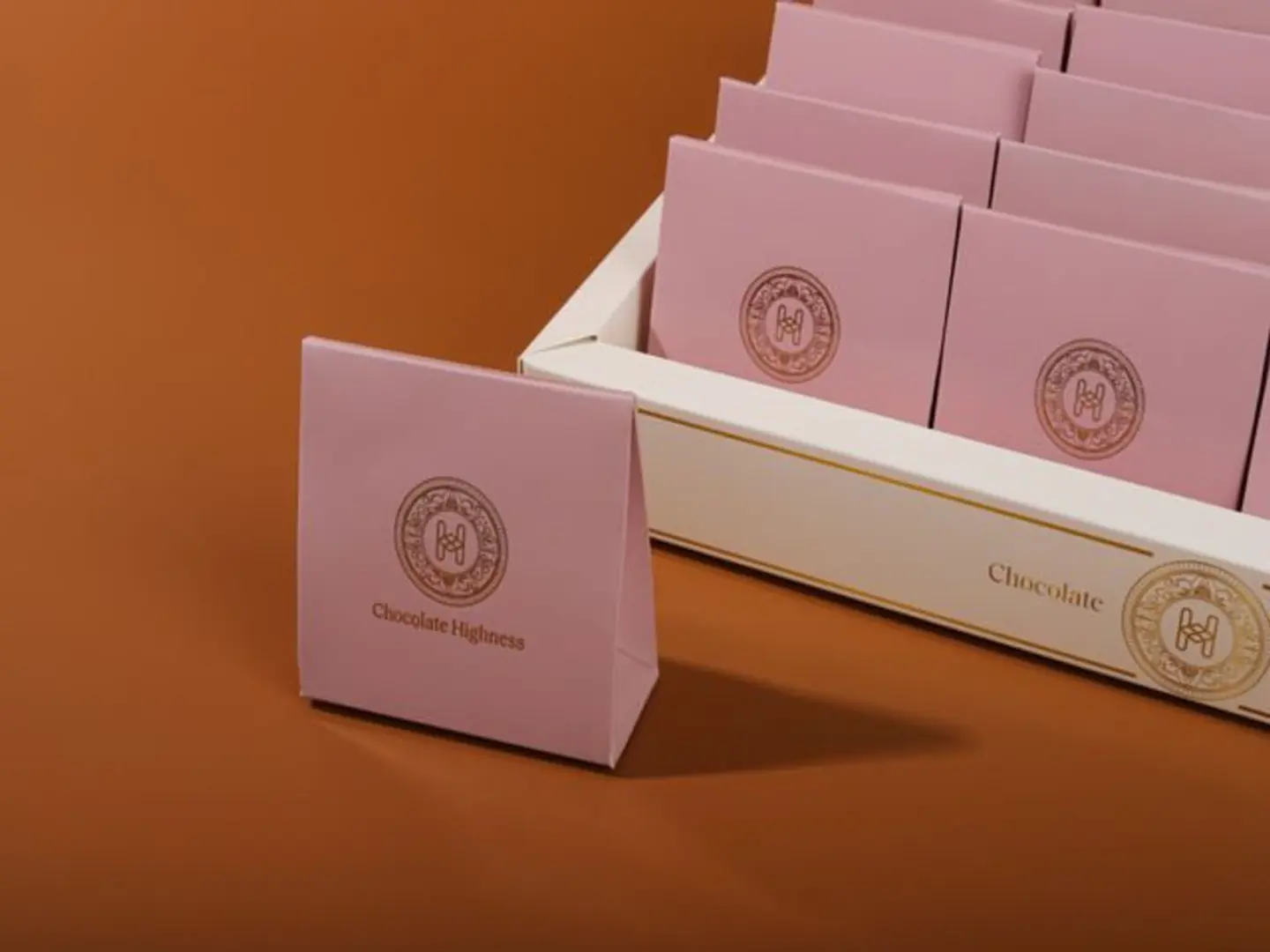 توزيعات ميني للمناسبات لون وردي