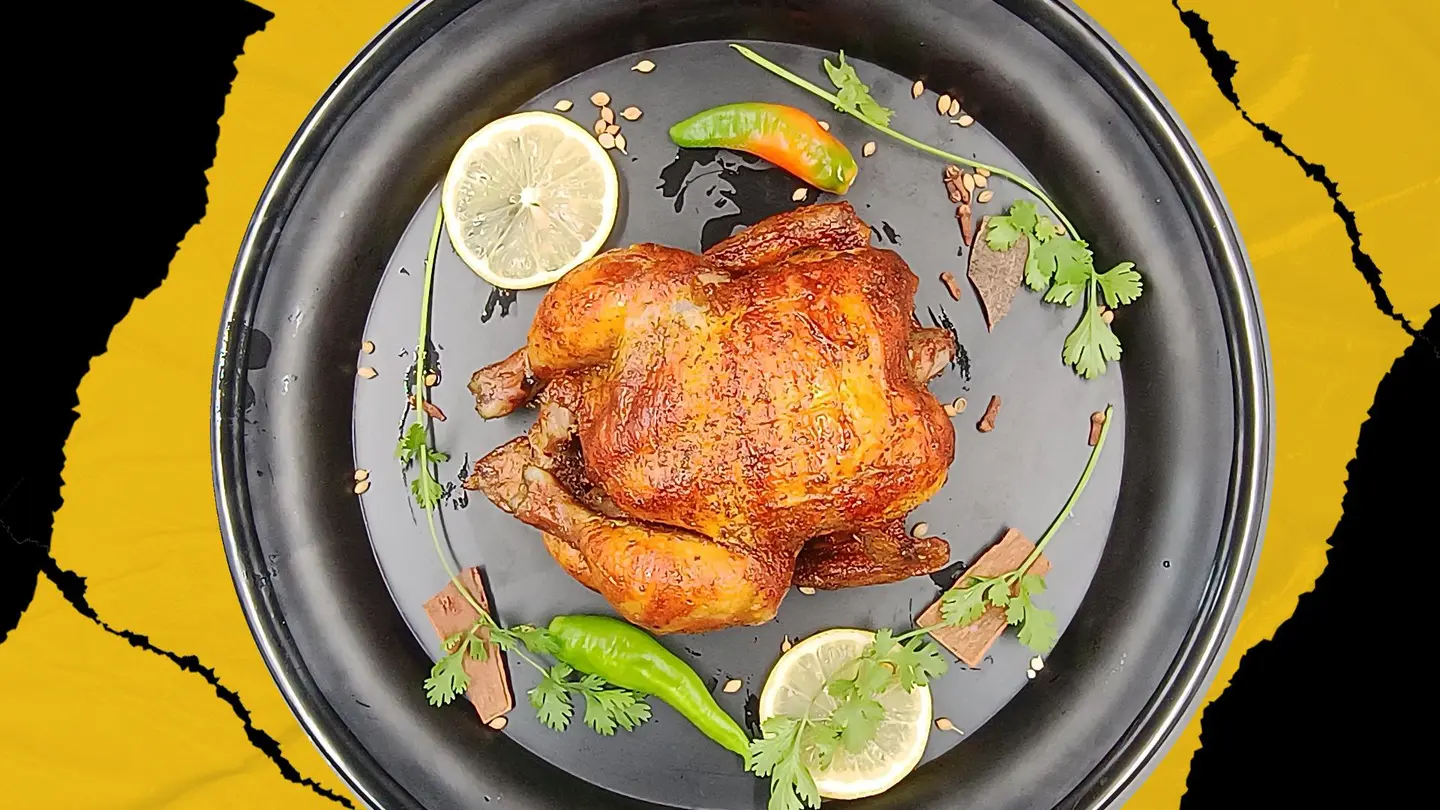 Half A Chicken Plain Grill