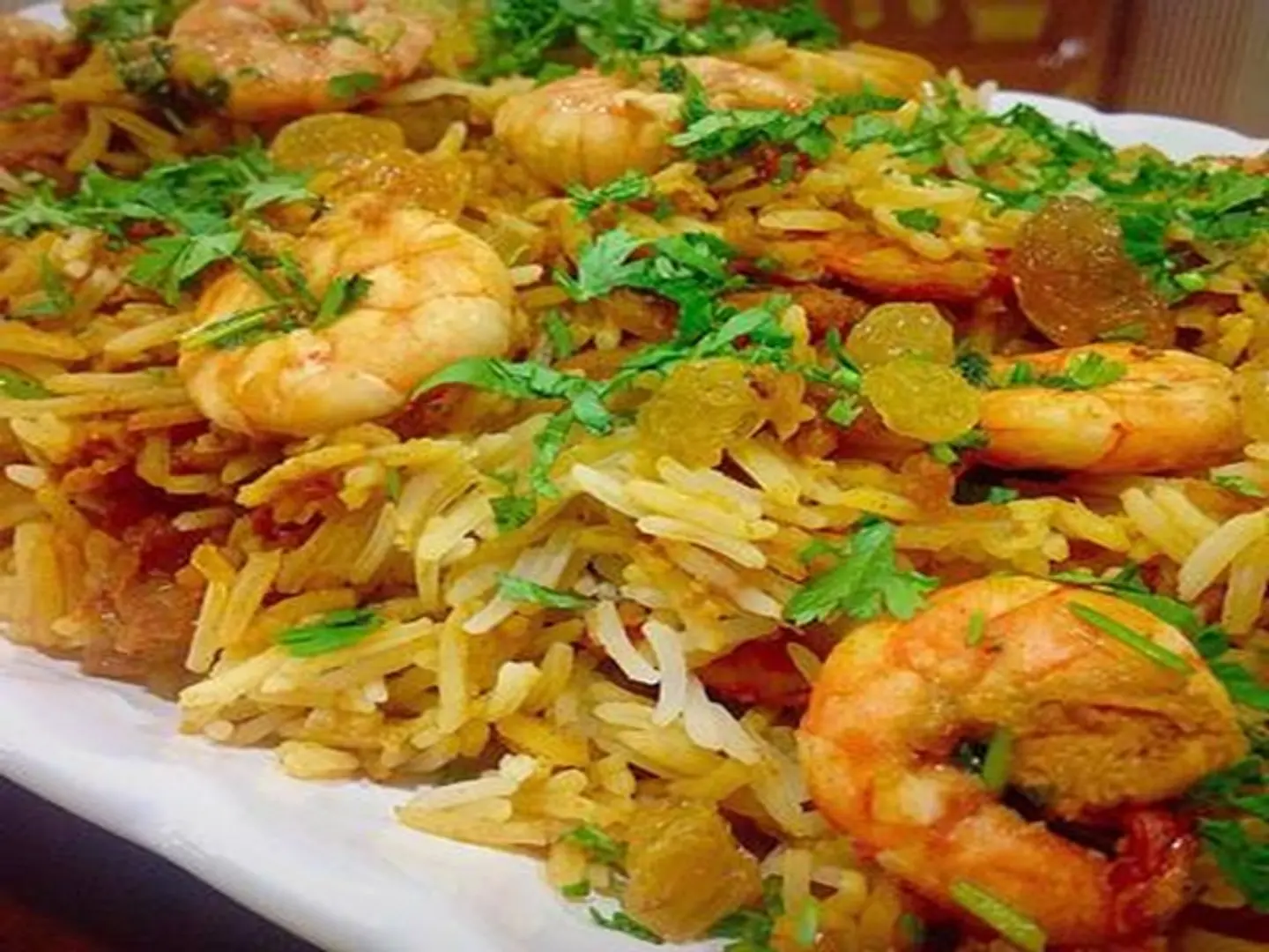 Sanary Shrimp Biryani