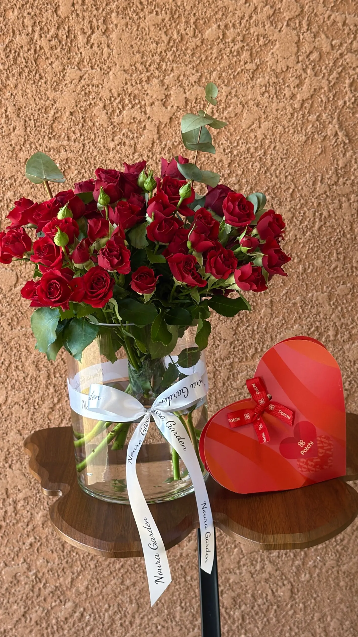 فازة بيبي روز مع شوكلاتة باتشي