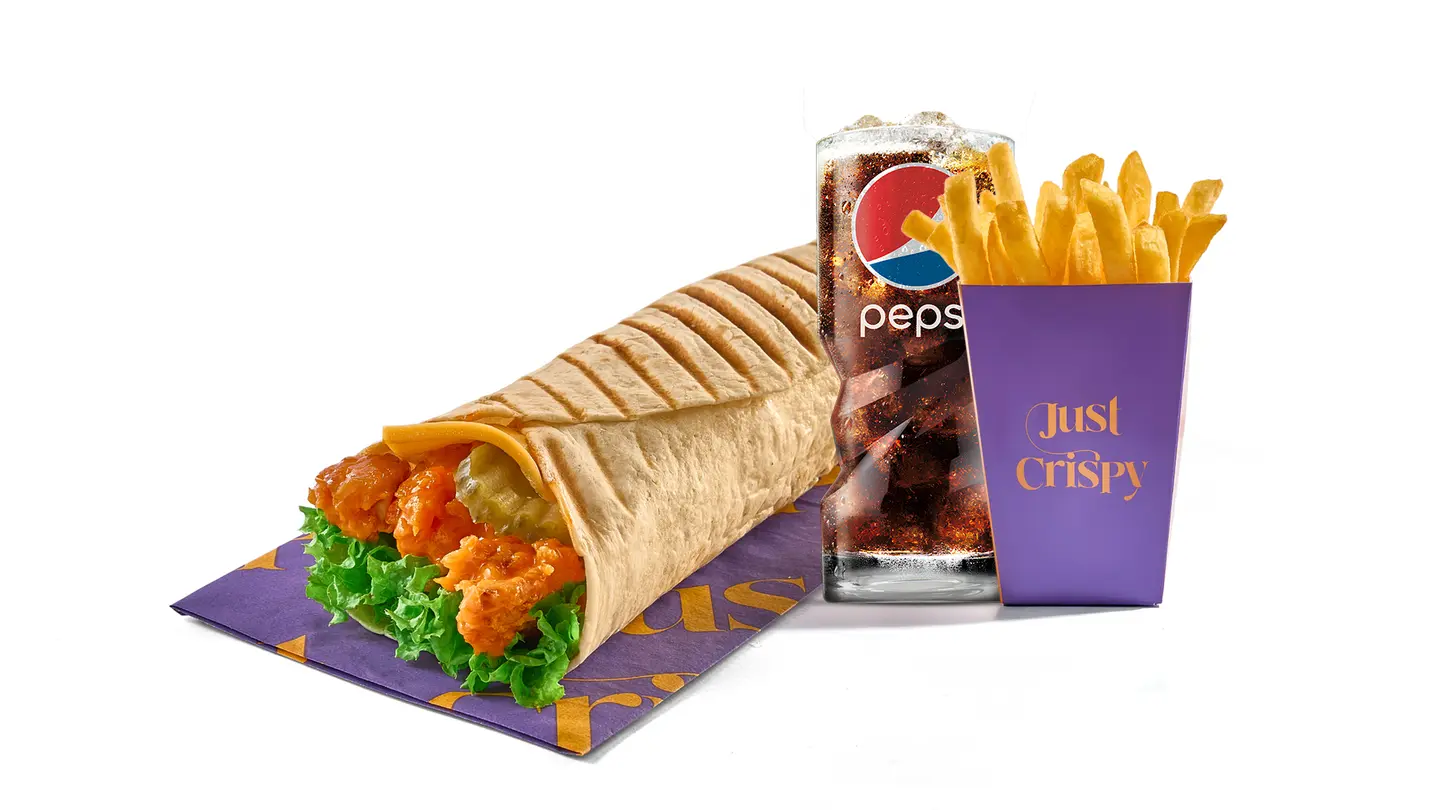 Spicy Integravity Tortilla Wrap Meal