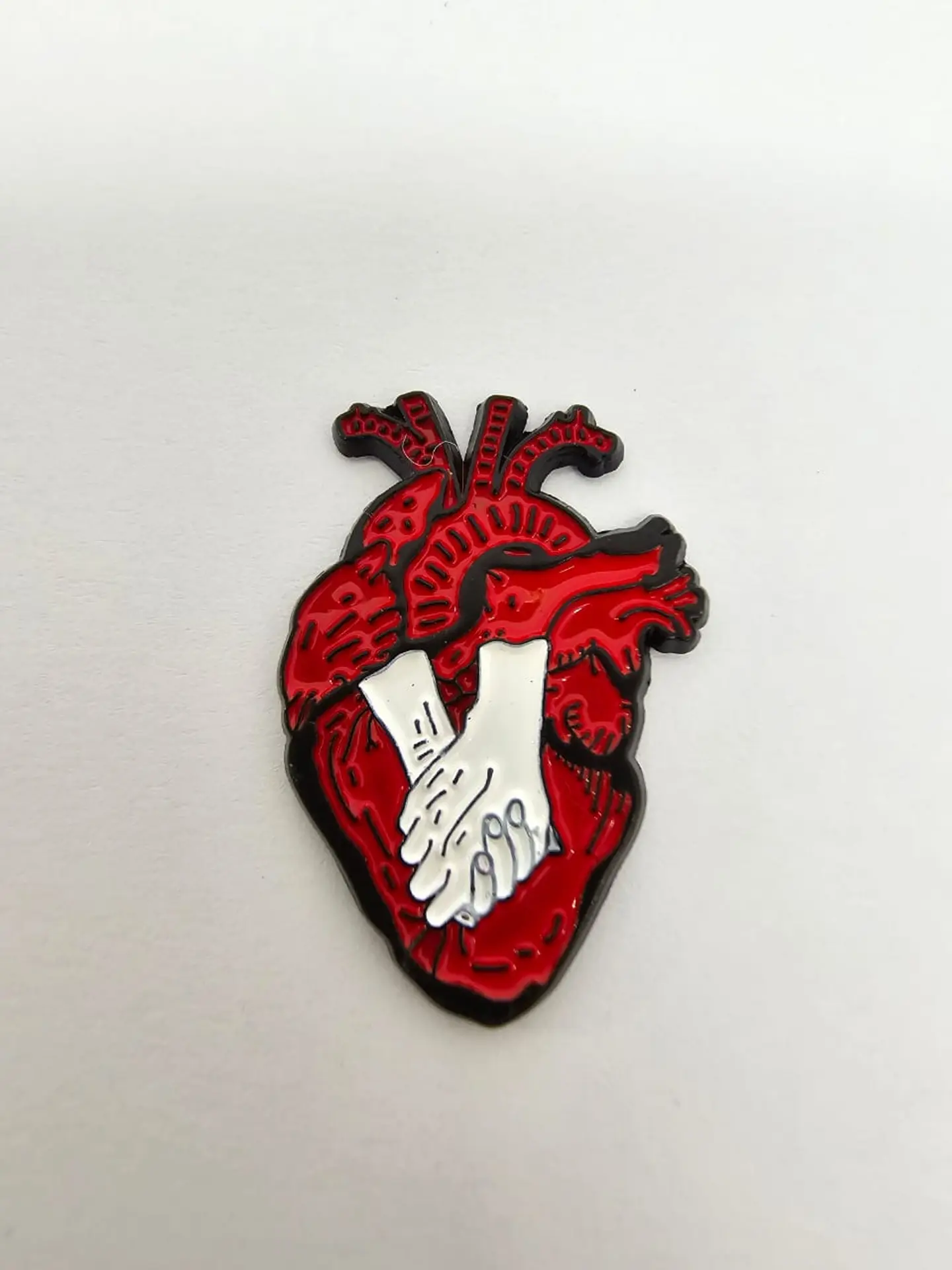 Metal Heart Mobile Sticker 0285